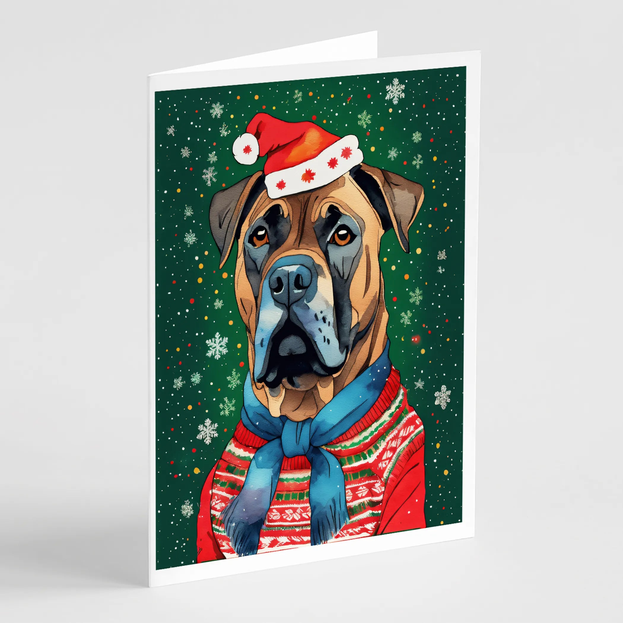 Christmas Sweaters Greeting Cards  - Size: 5X7 | Pack Of: 8 | Collection name: Christmas sweaters