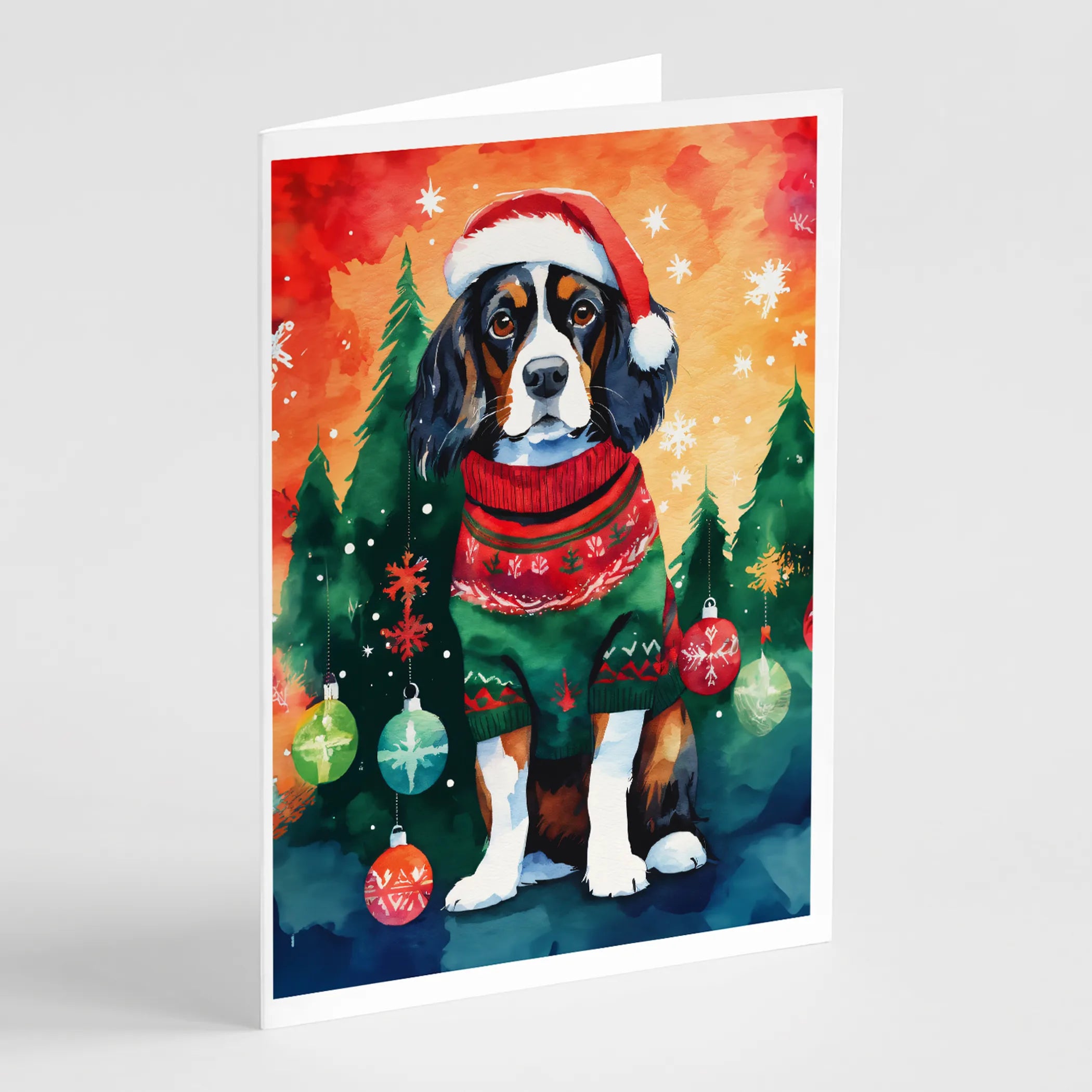 Christmas Sweaters Greeting Cards  - Size: 5X7 | Pack Of: 8 | Collection name: Christmas sweaters