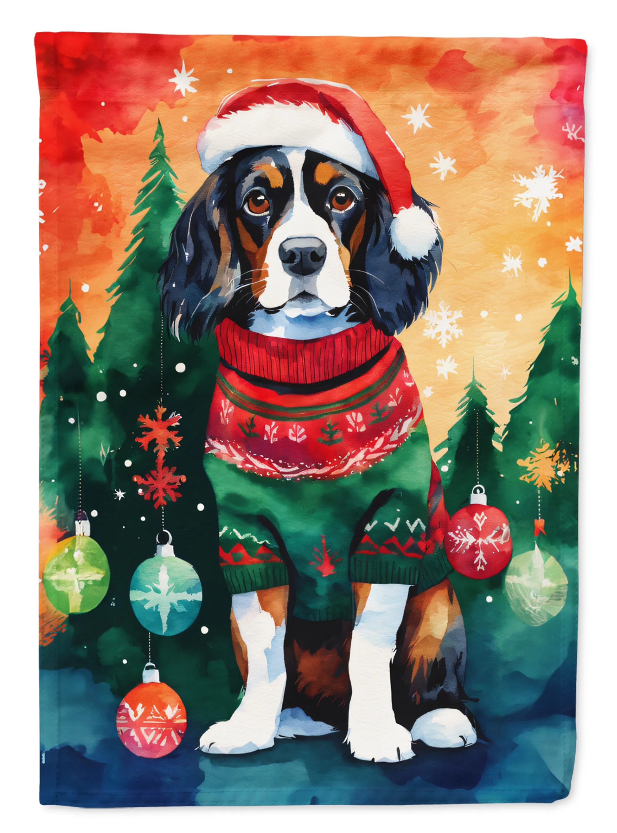 Christmas Sweaters Decorative Flag - Size: GARDEN SIZE | Pack Of: 1 | Collection name: Christmas sweaters