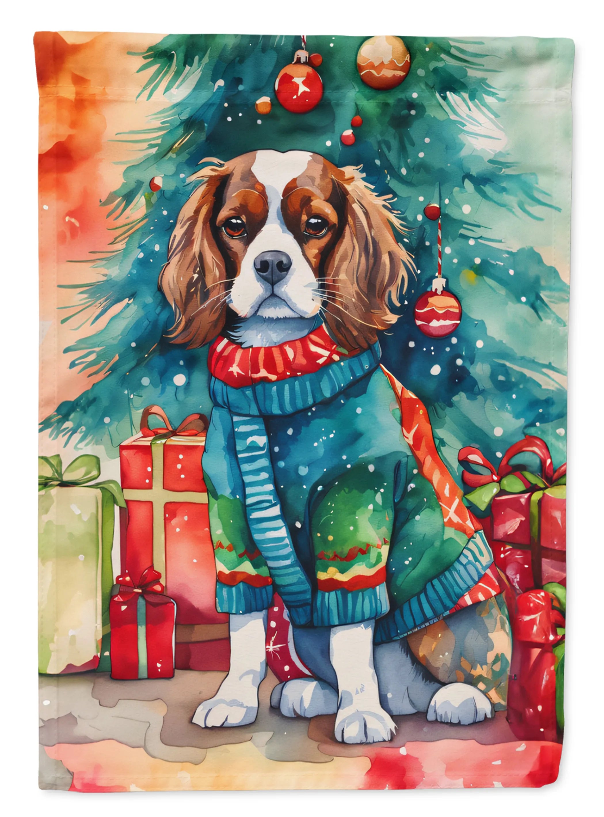Christmas Sweaters Decorative Flag - Size: GARDEN SIZE | Pack Of: 1 | Collection name: Christmas sweaters