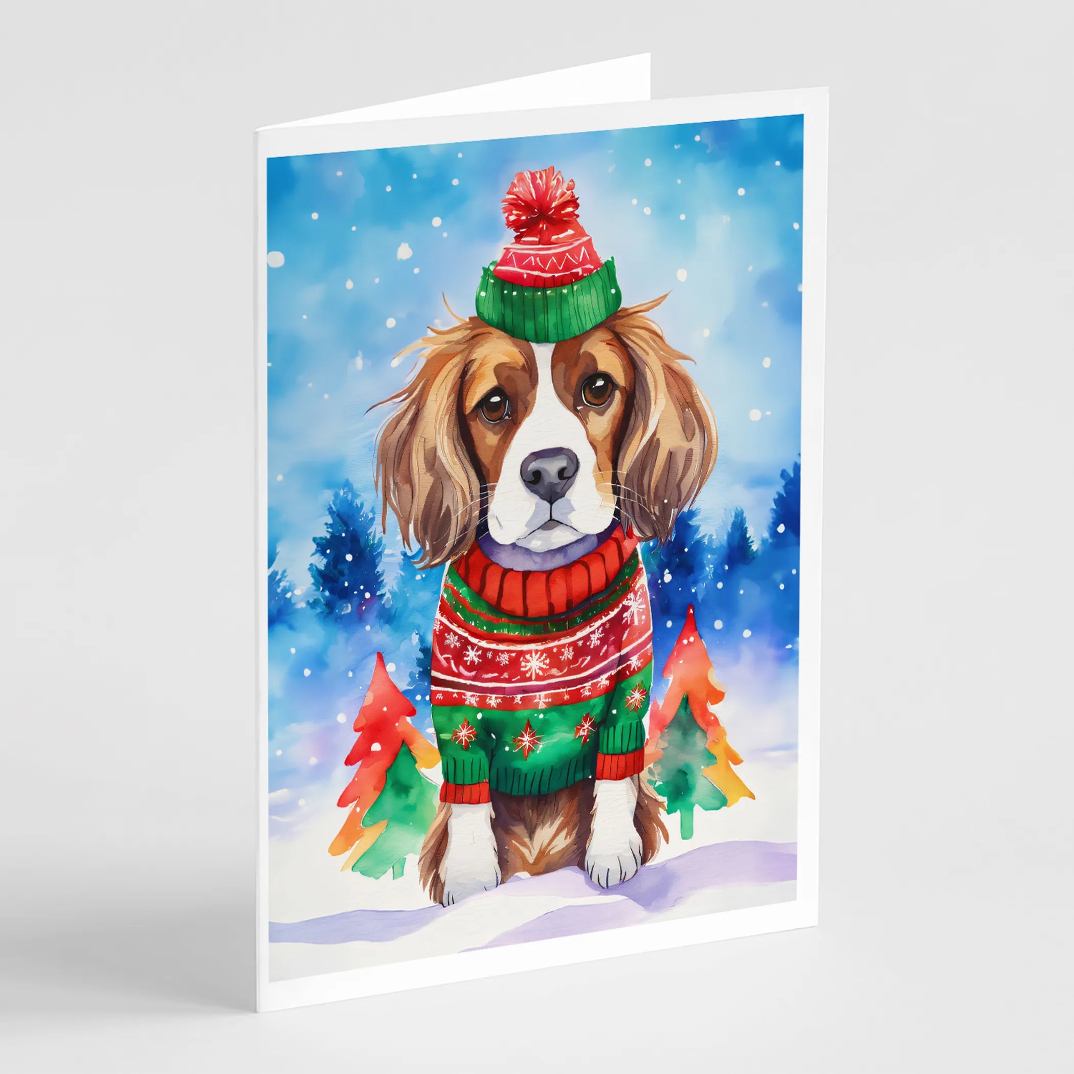 Christmas Sweaters Greeting Cards  - Size: 5X7 | Pack Of: 8 | Collection name: Christmas sweaters