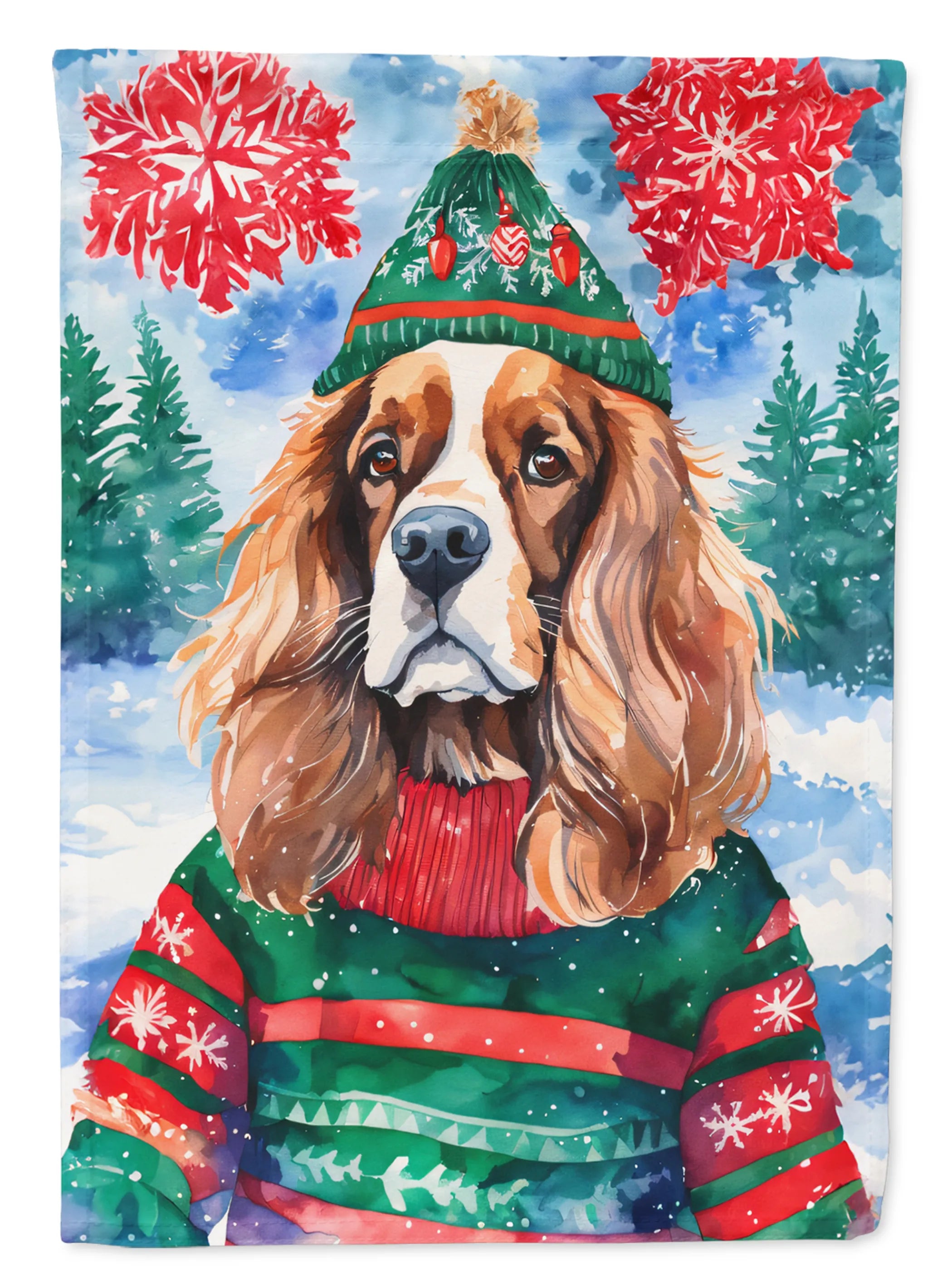 Christmas Sweaters Decorative Flag - Size: GARDEN SIZE | Pack Of: 1 | Collection name: Christmas sweaters