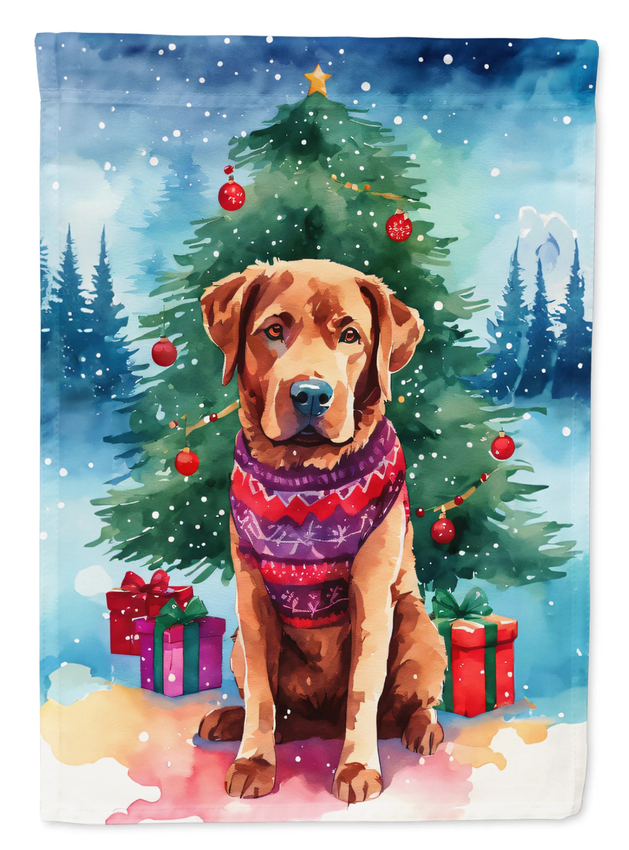 Christmas Sweaters Decorative Flag - Size: GARDEN SIZE | Pack Of: 1 | Collection name: Christmas sweaters