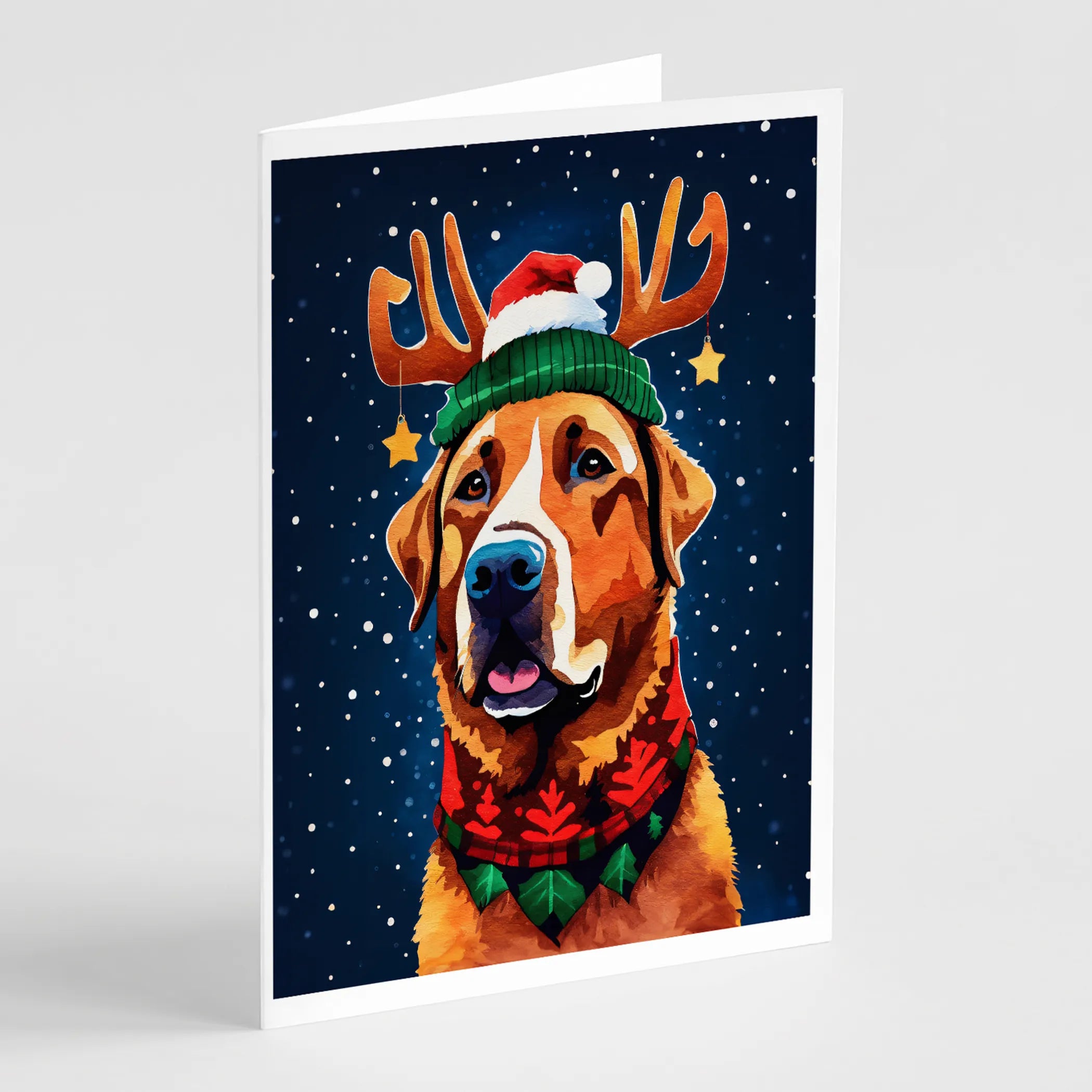 Christmas Sweaters Greeting Cards  - Size: 5X7 | Pack Of: 8 | Collection name: Christmas sweaters