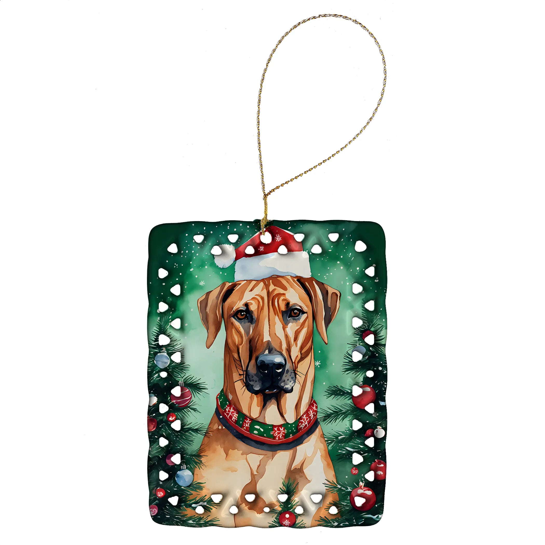 Christmas Sweaters Porcelain Ornament