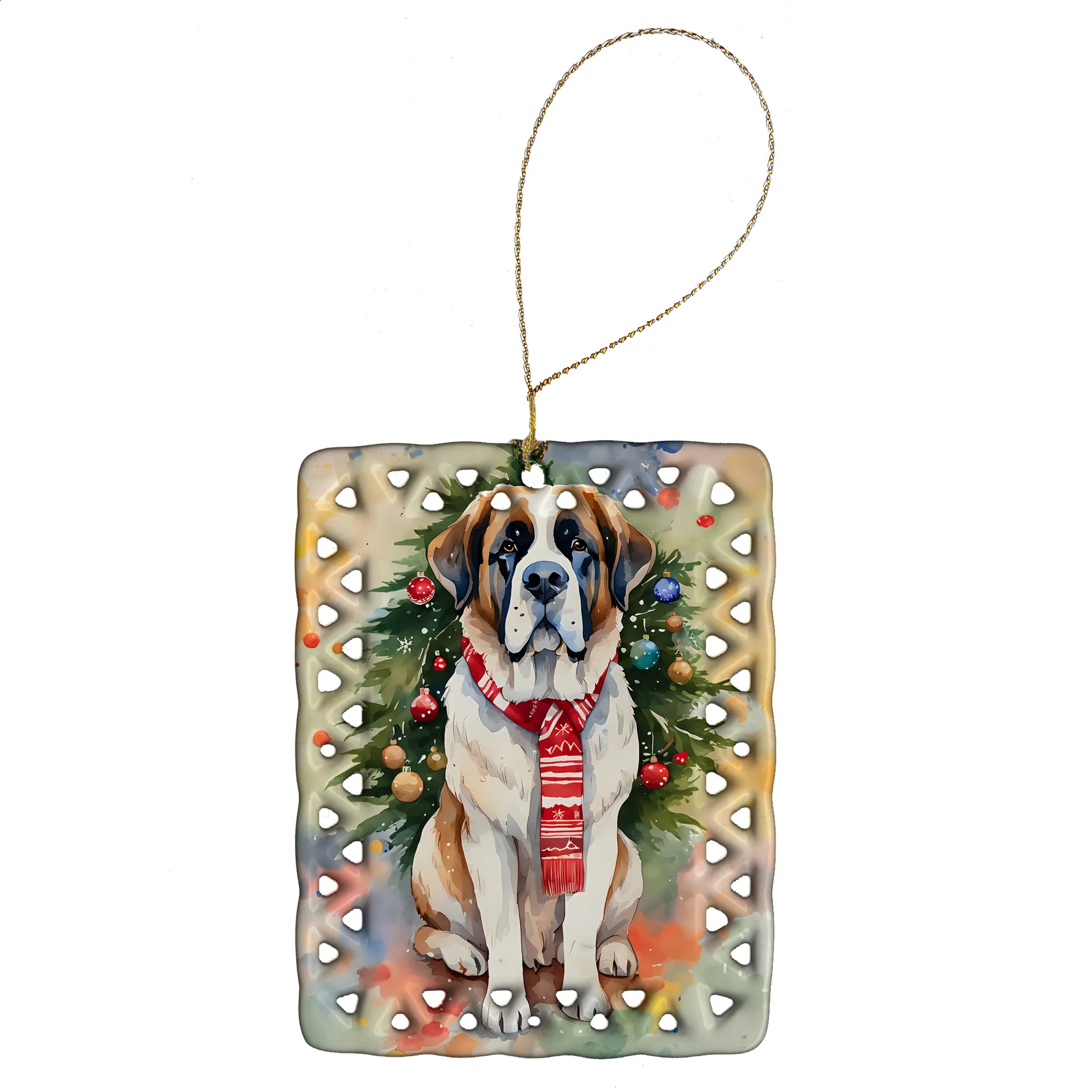 Christmas Sweaters Porcelain Ornament