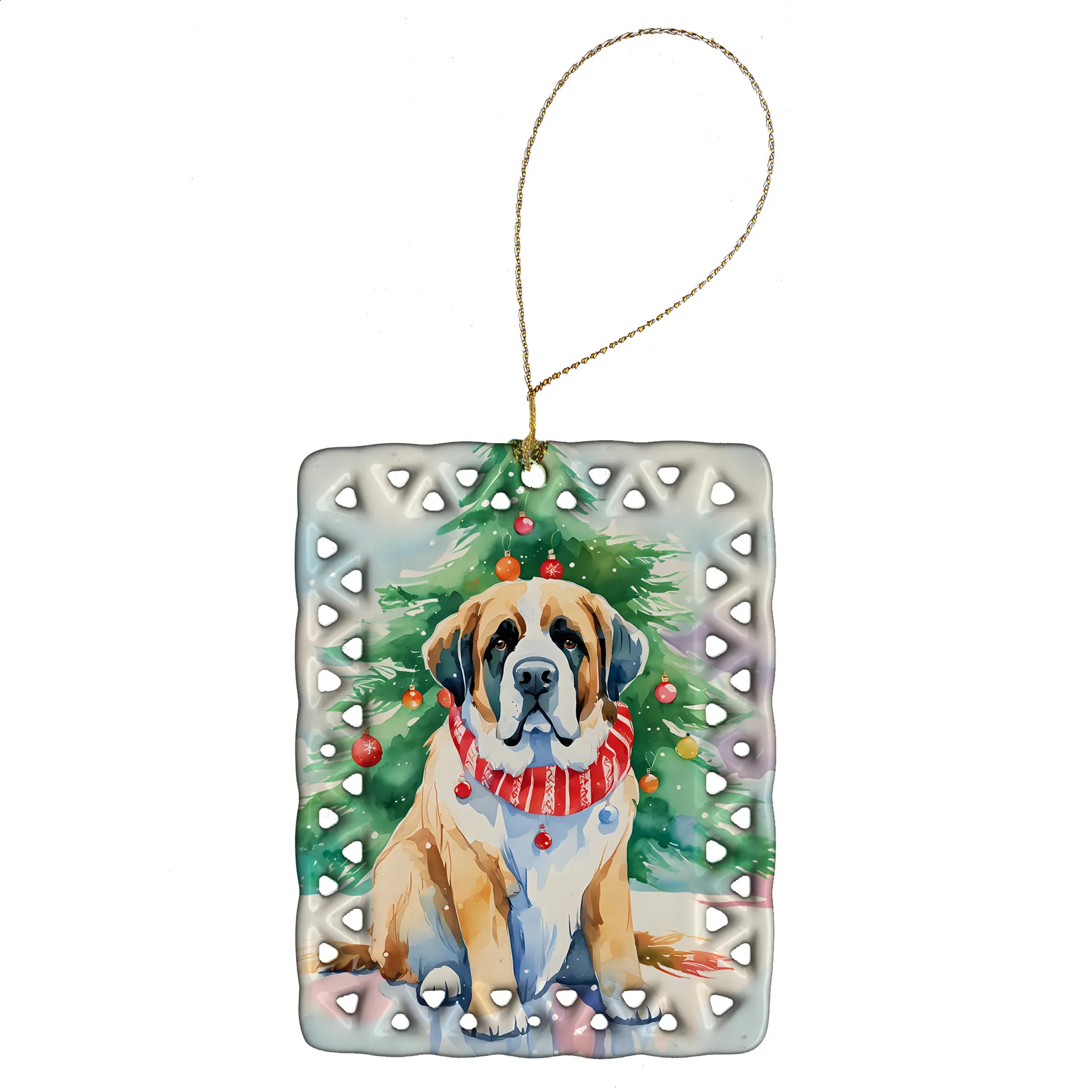 Christmas Sweaters Porcelain Ornament