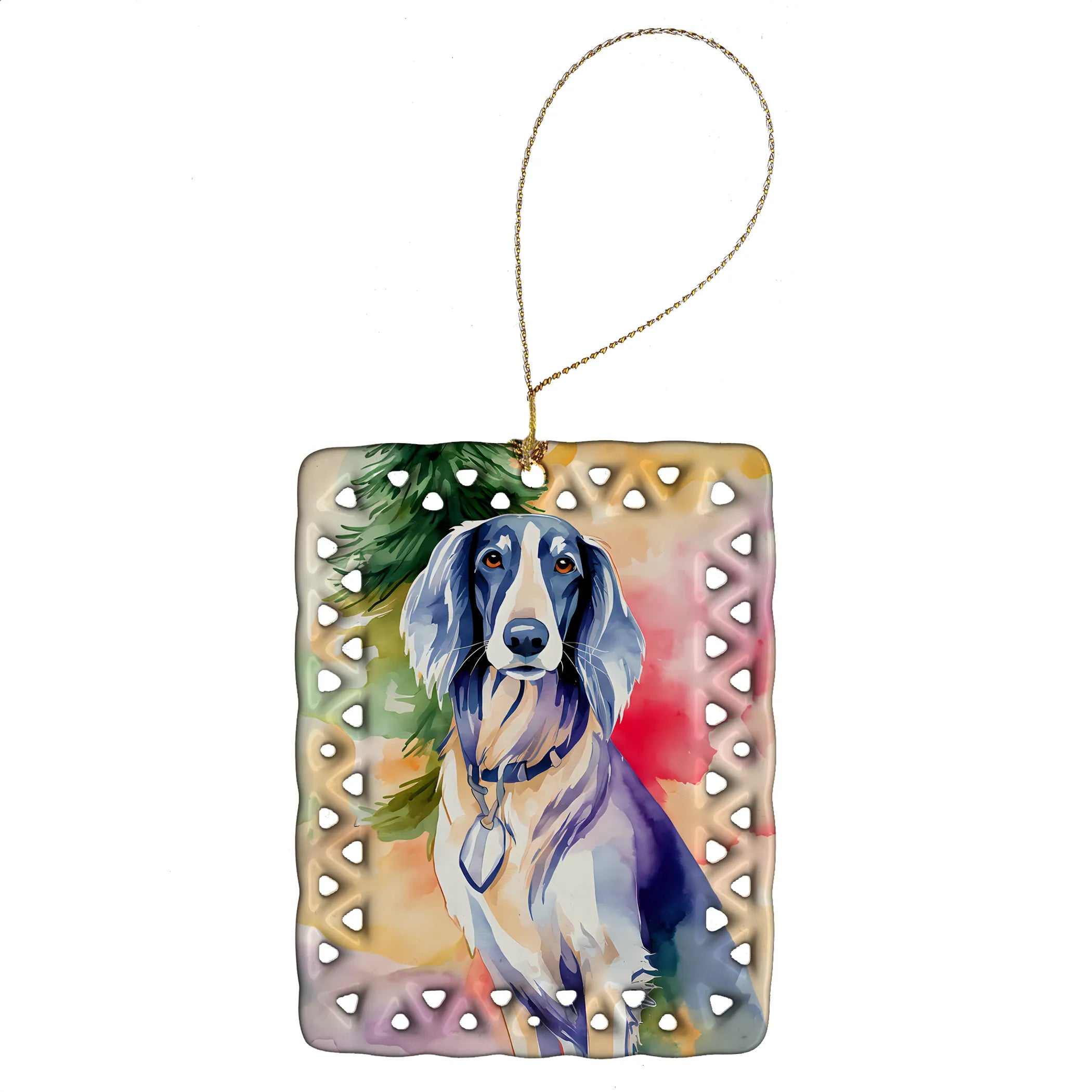 Christmas Sweaters Porcelain Ornament