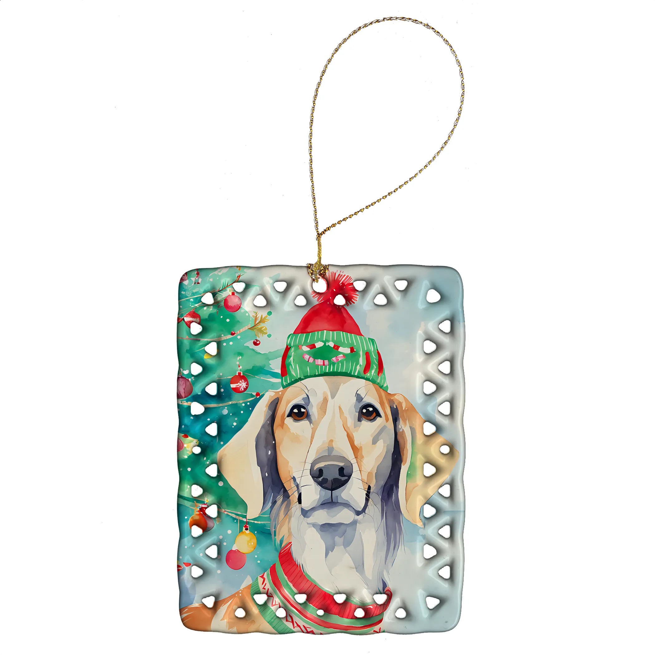 Christmas Sweaters Porcelain Ornament