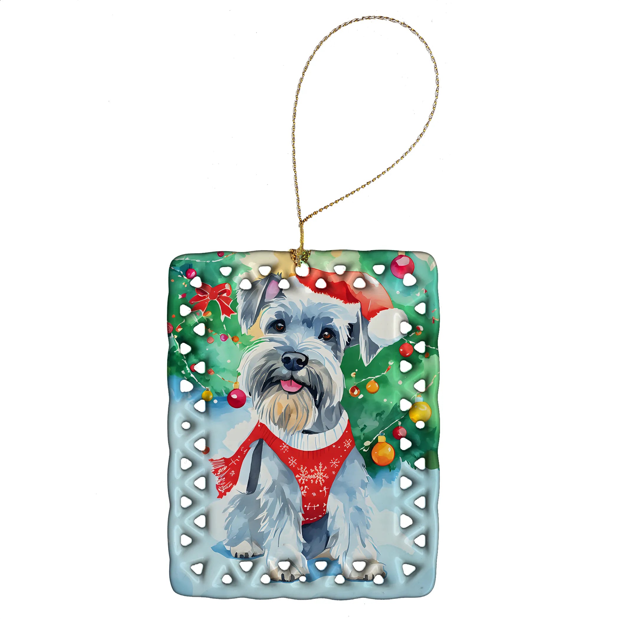 Christmas Sweaters Porcelain Ornament