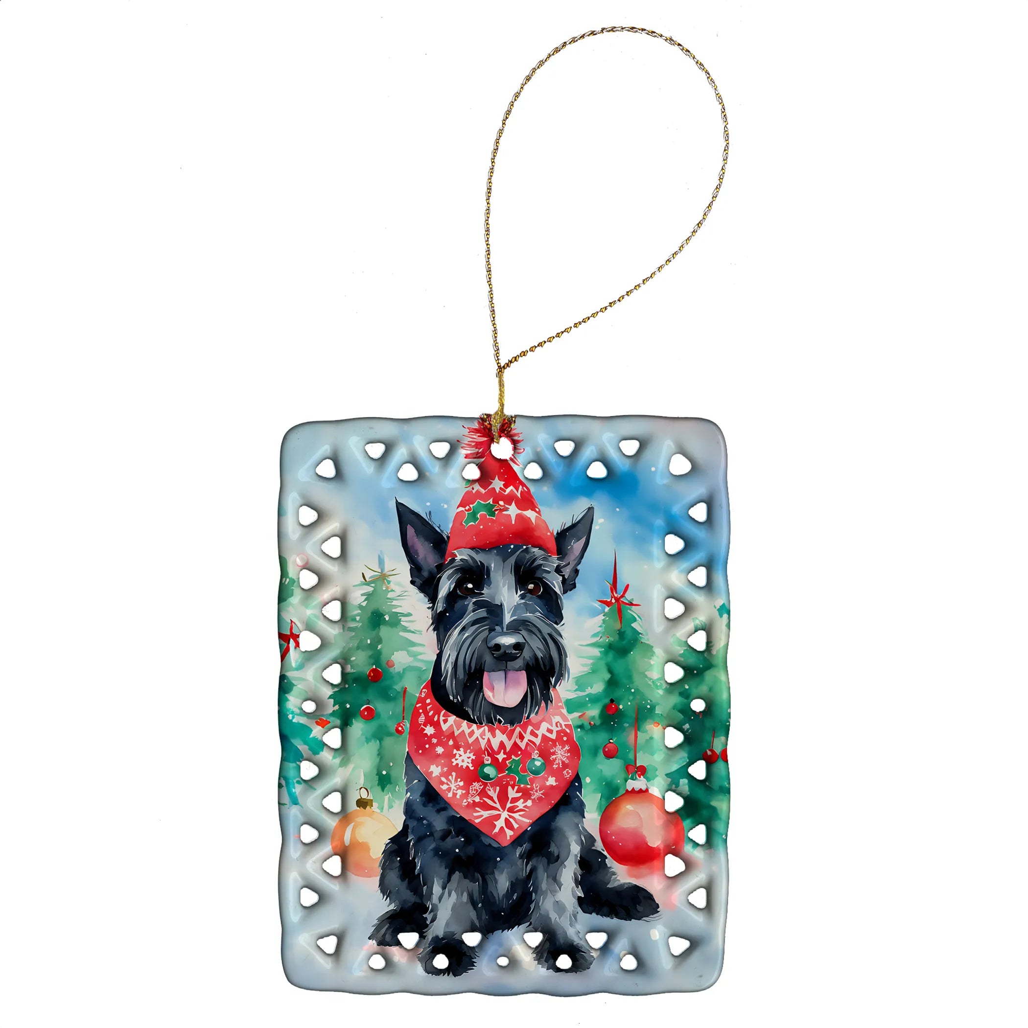 Christmas Sweaters Porcelain Ornament