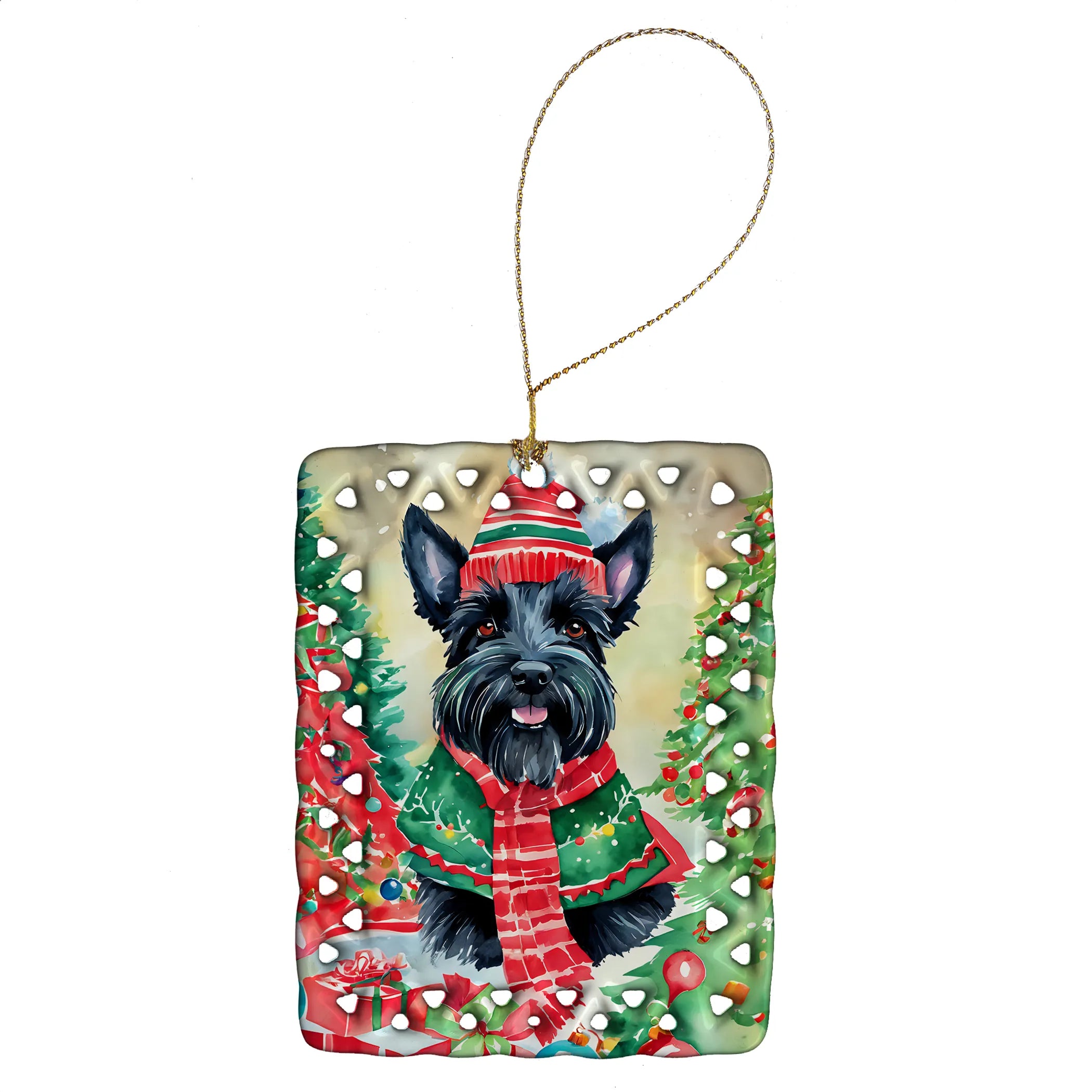 Christmas Sweaters Porcelain Ornament
