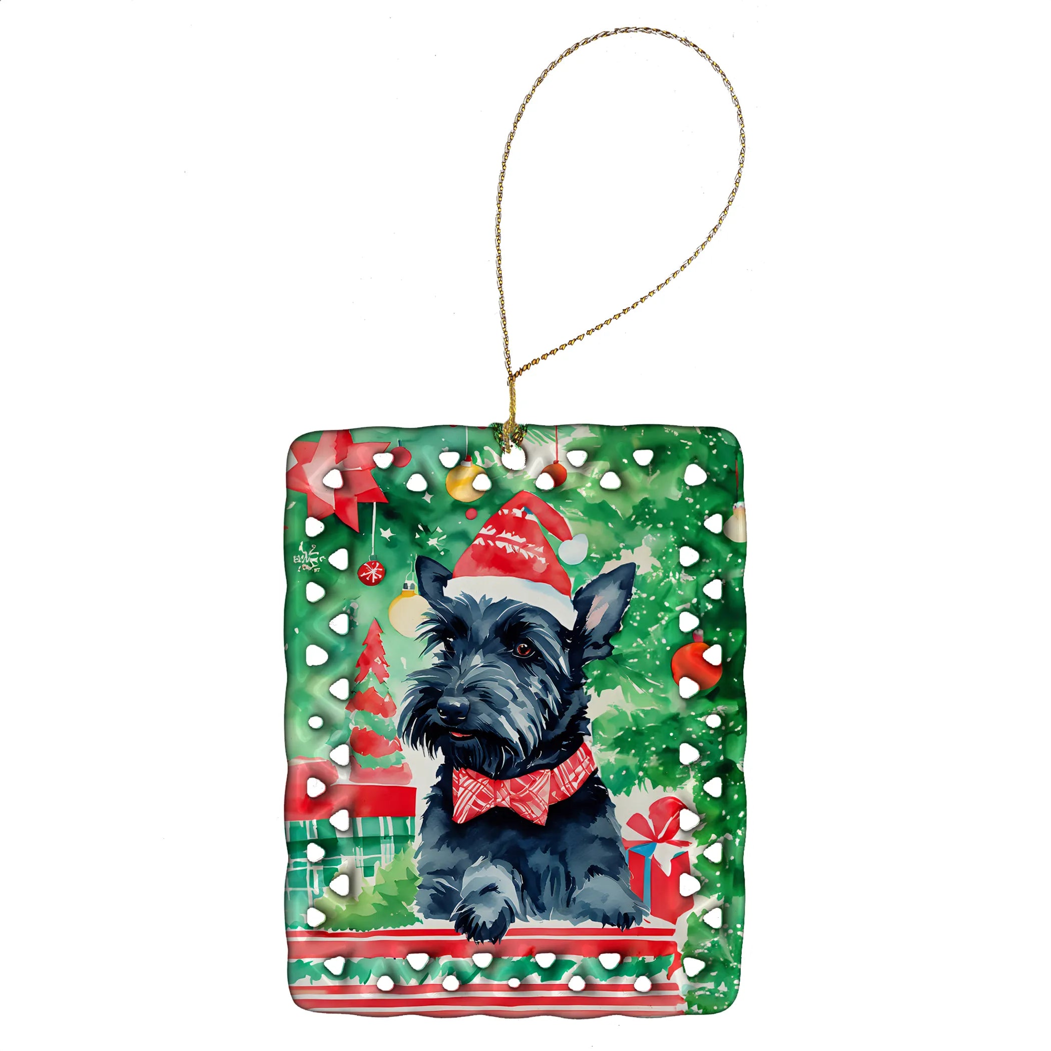 Christmas Sweaters Porcelain Ornament