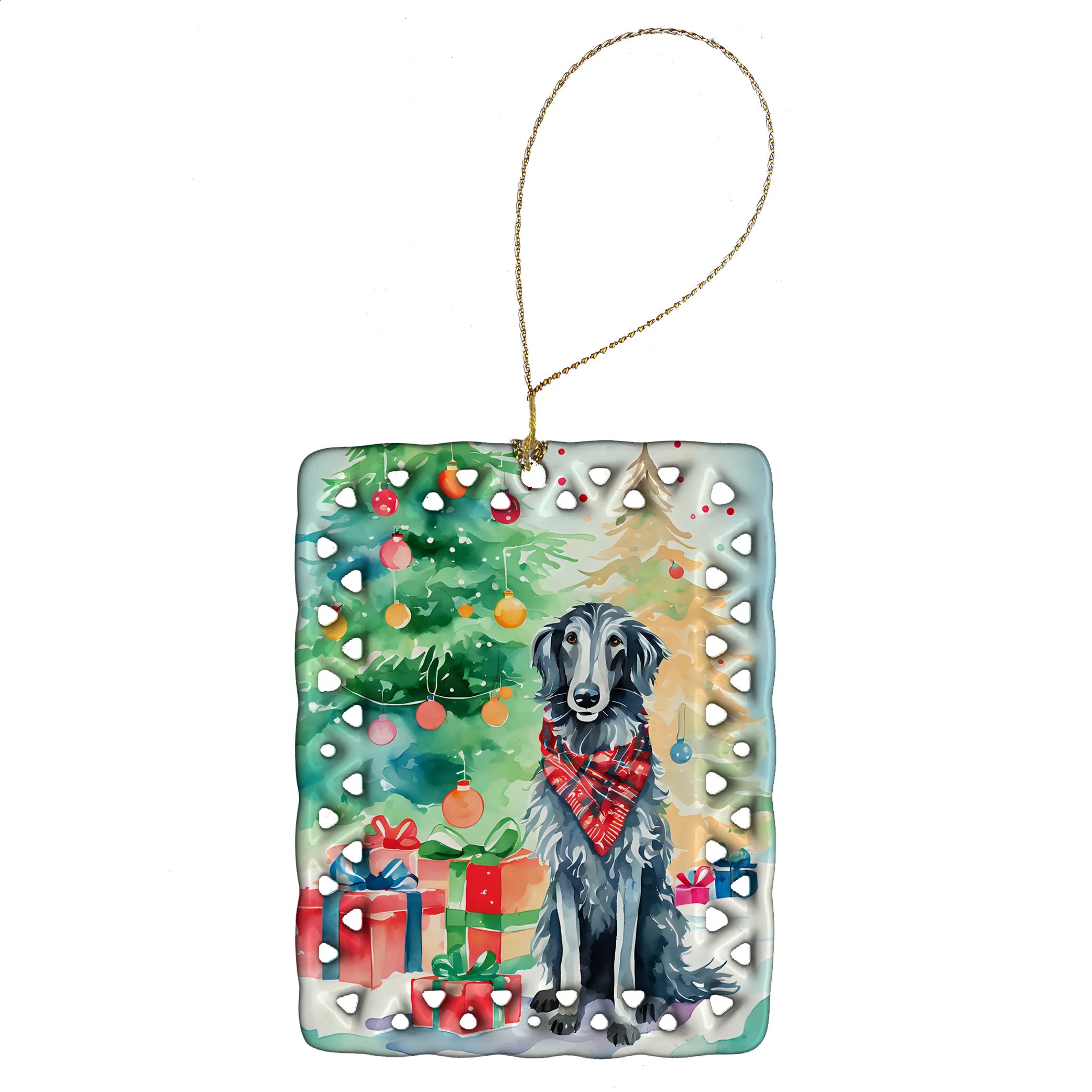 Christmas Sweaters Porcelain Ornament