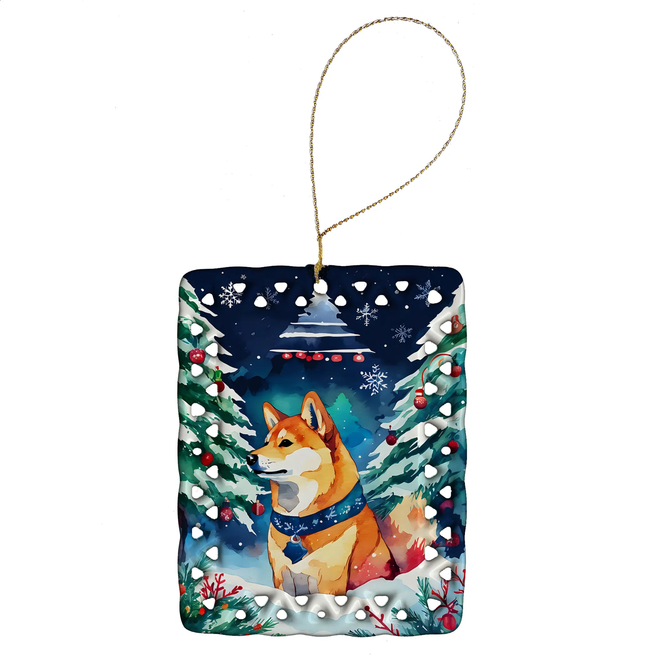 Christmas Sweaters Porcelain Ornament