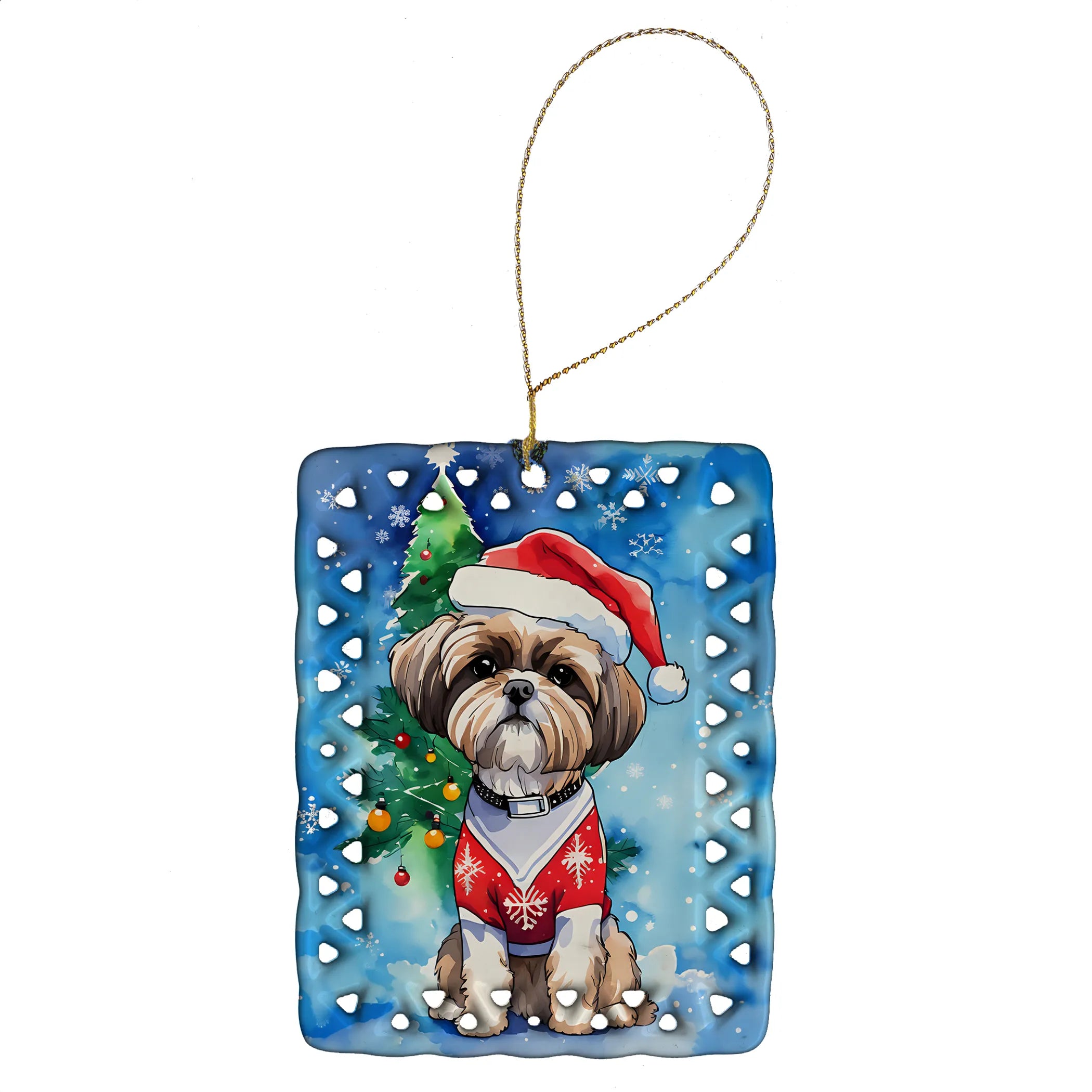 Christmas Sweaters Porcelain Ornament
