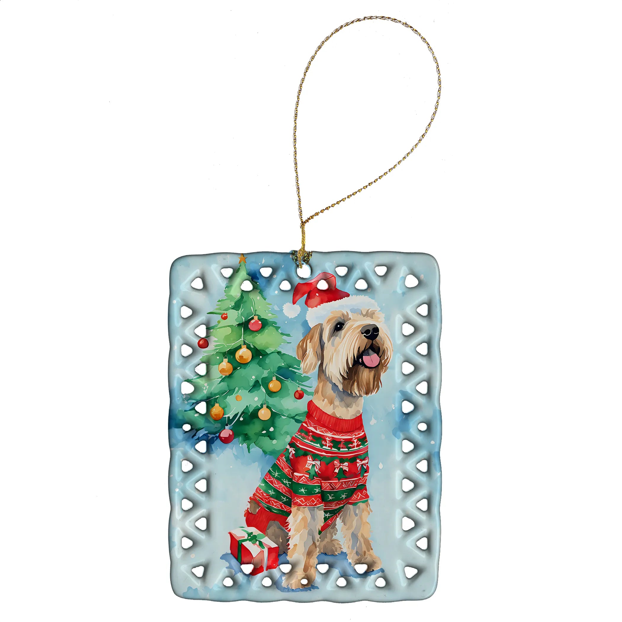Christmas Sweaters Porcelain Ornament
