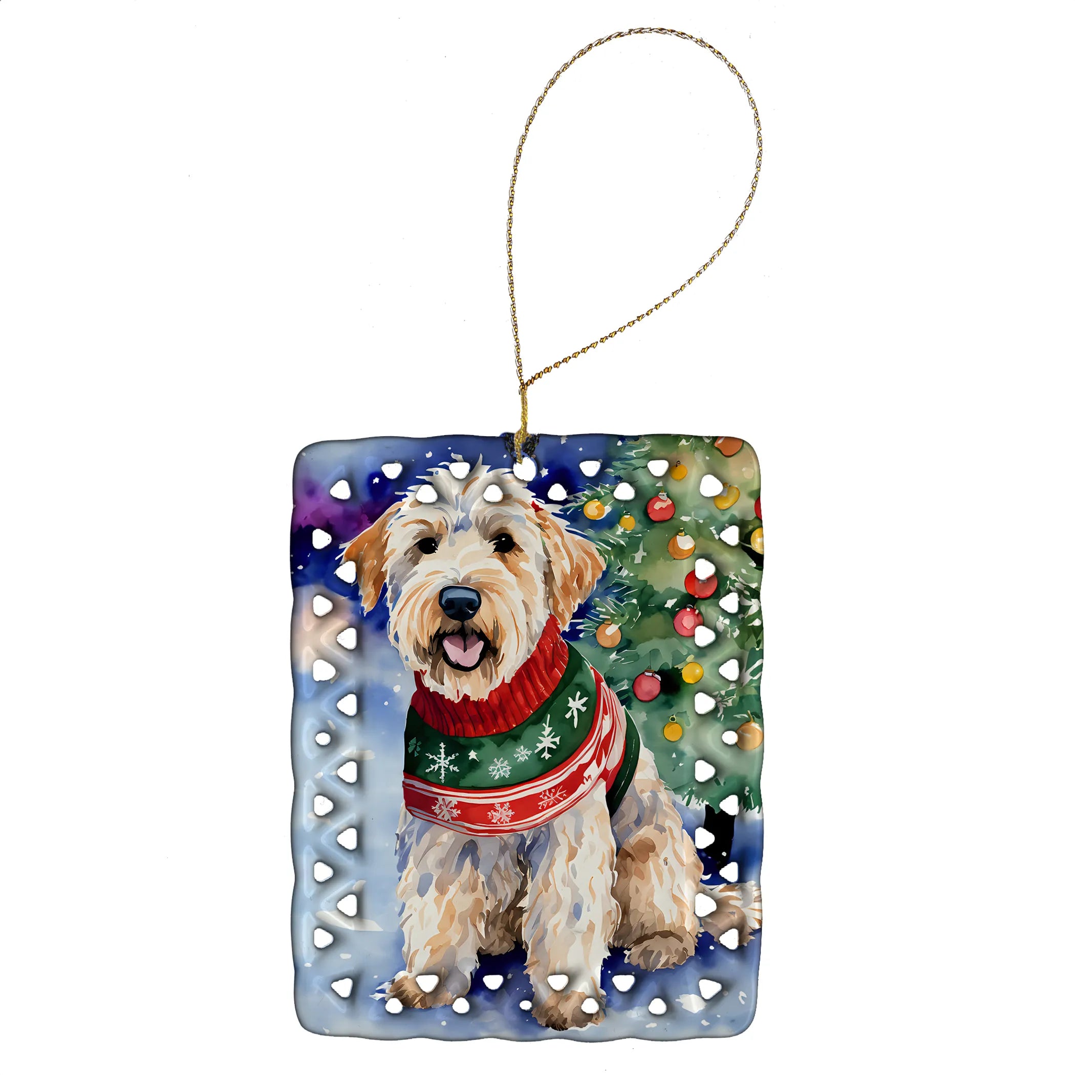 Christmas Sweaters Porcelain Ornament
