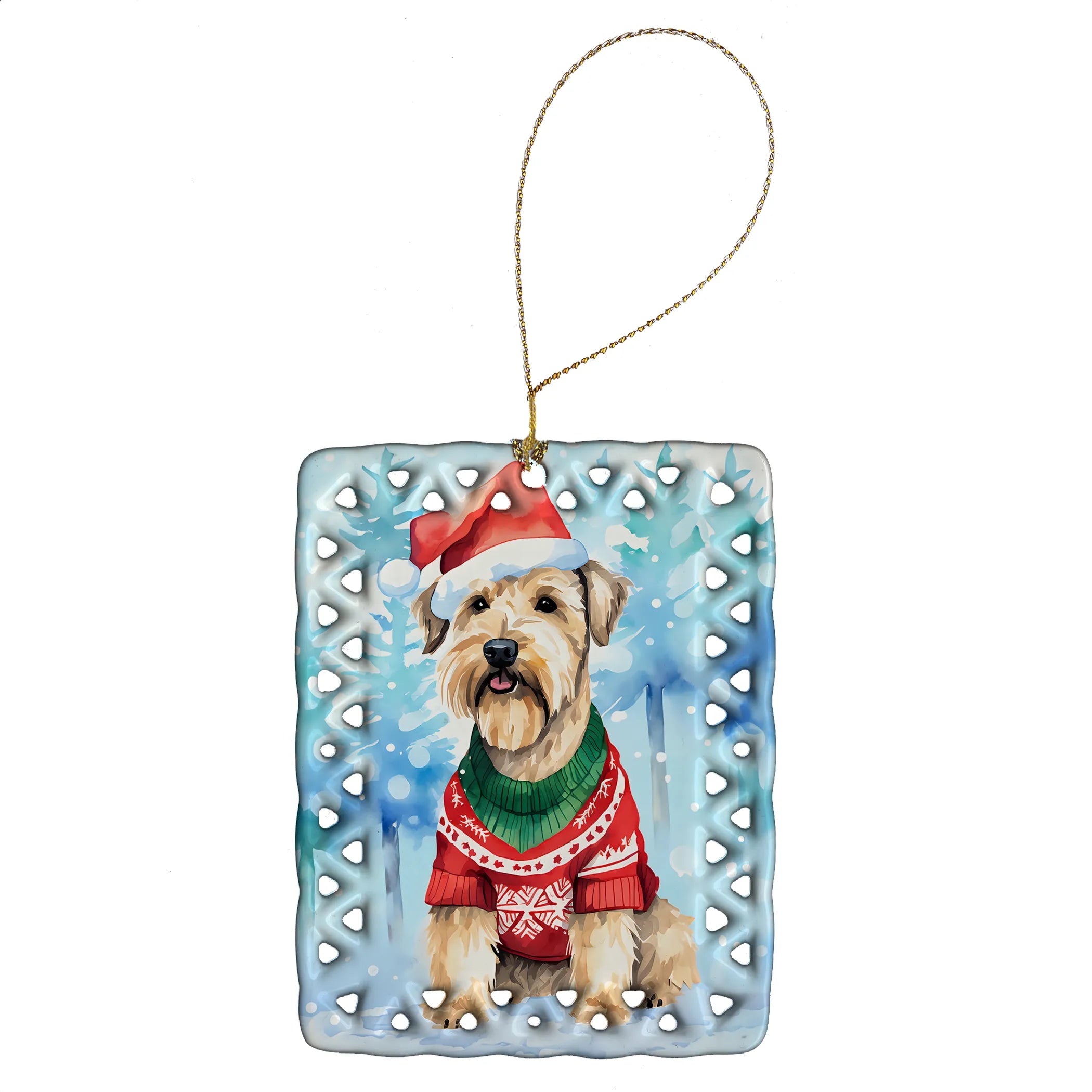 Christmas Sweaters Porcelain Ornament