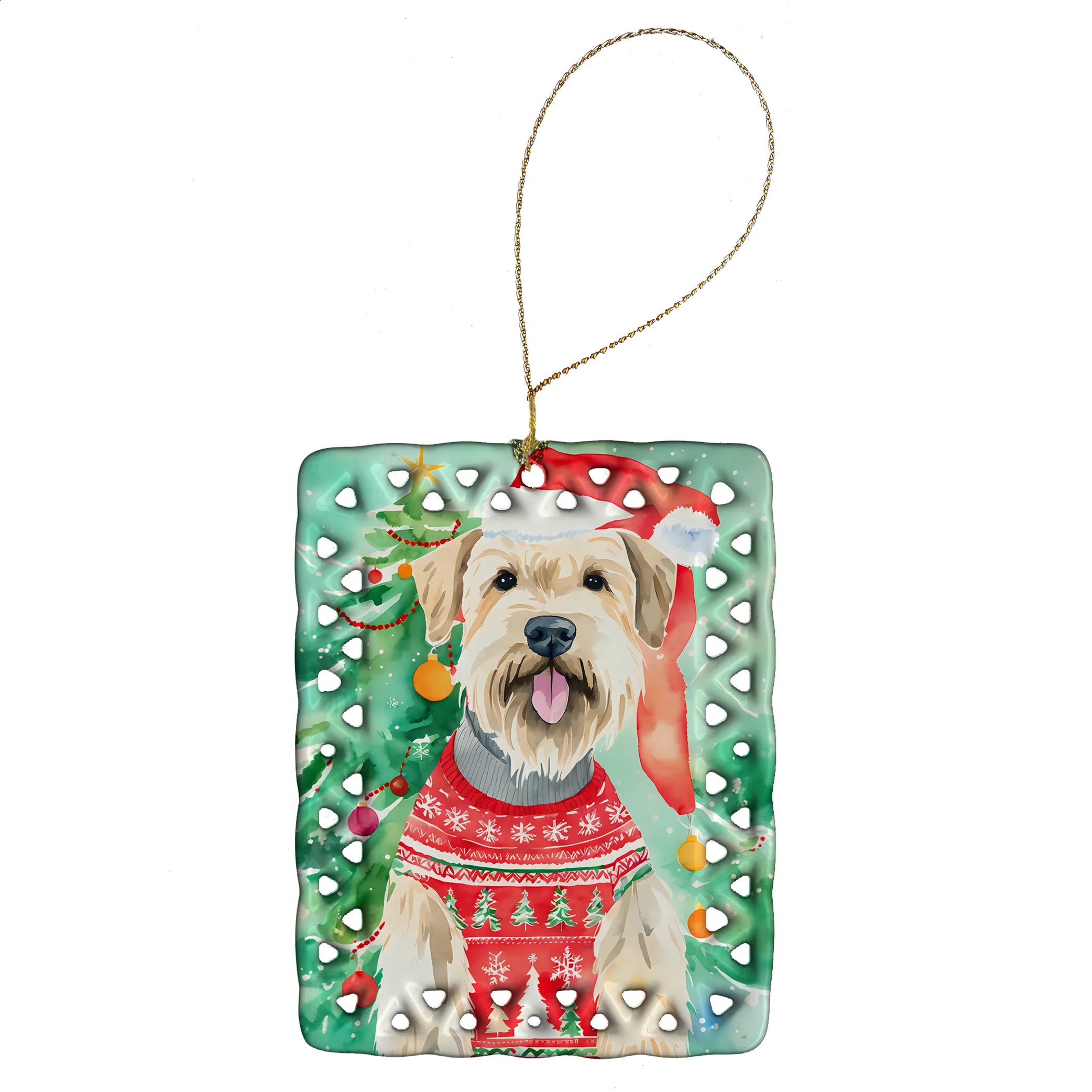 Christmas Sweaters Porcelain Ornament
