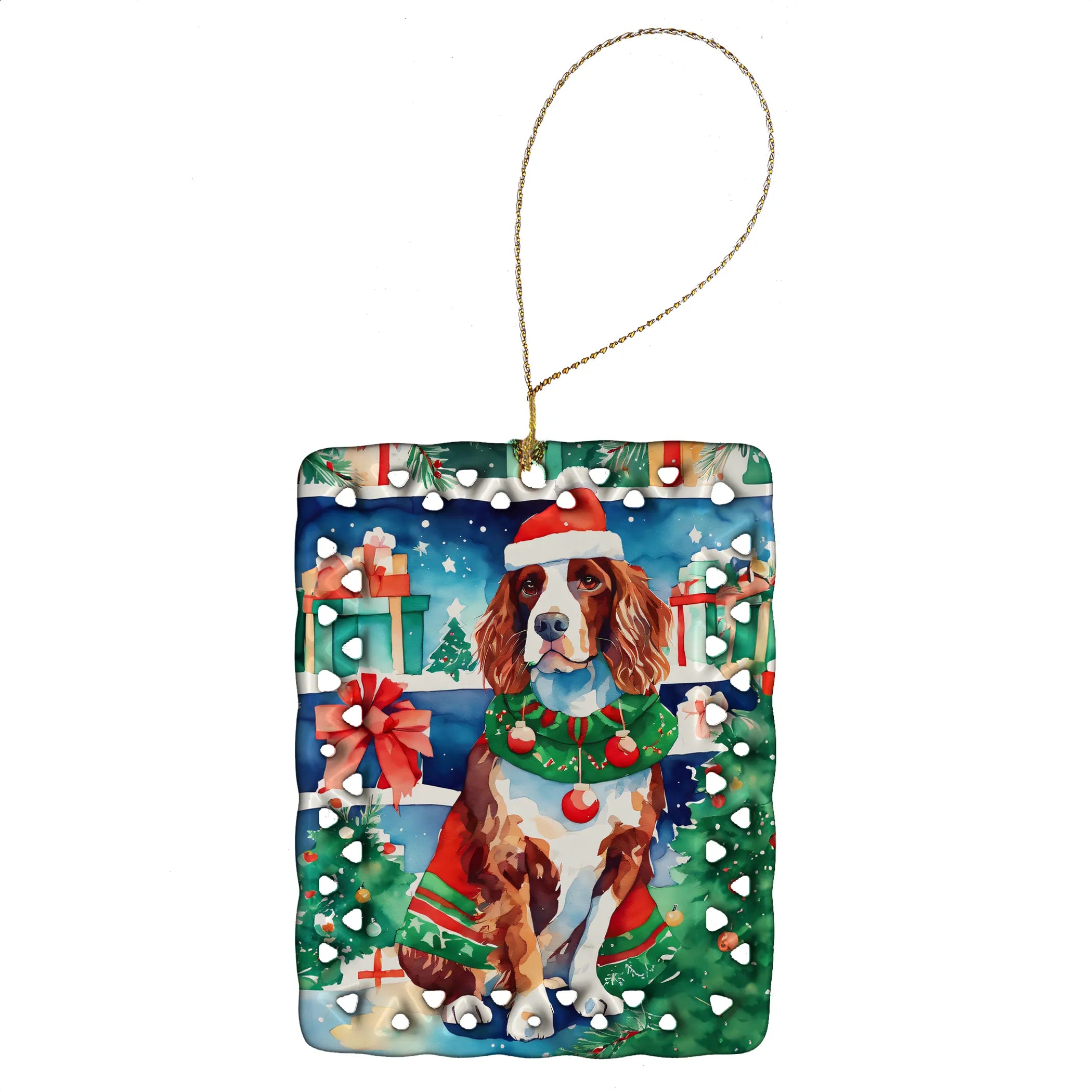 Christmas Sweaters Porcelain Ornament