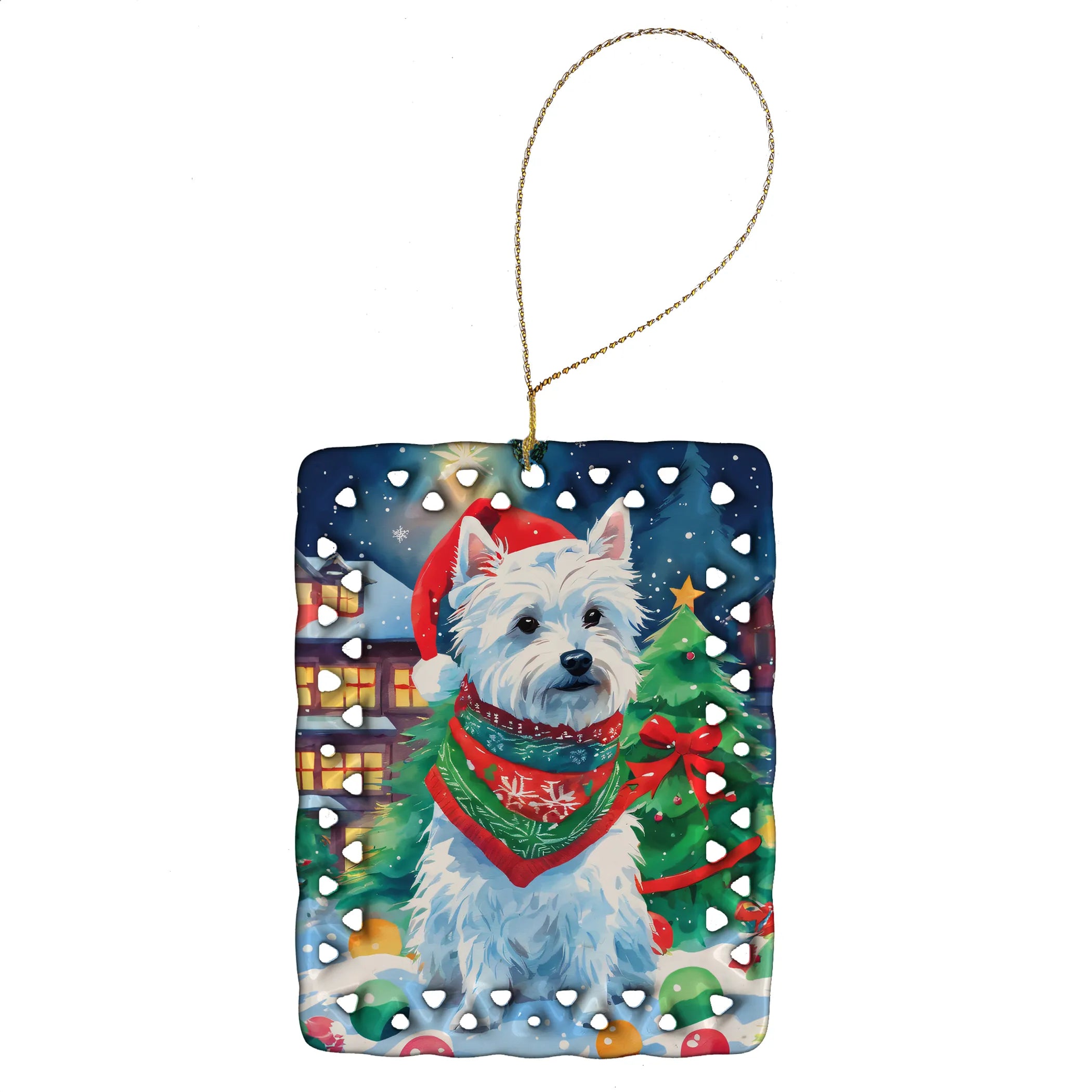 Christmas Sweaters Porcelain Ornament