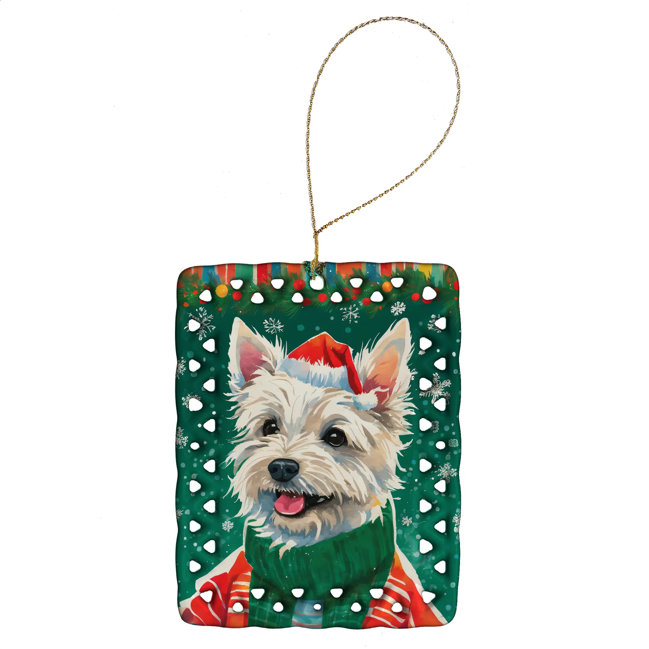 Christmas Sweaters Porcelain Ornament