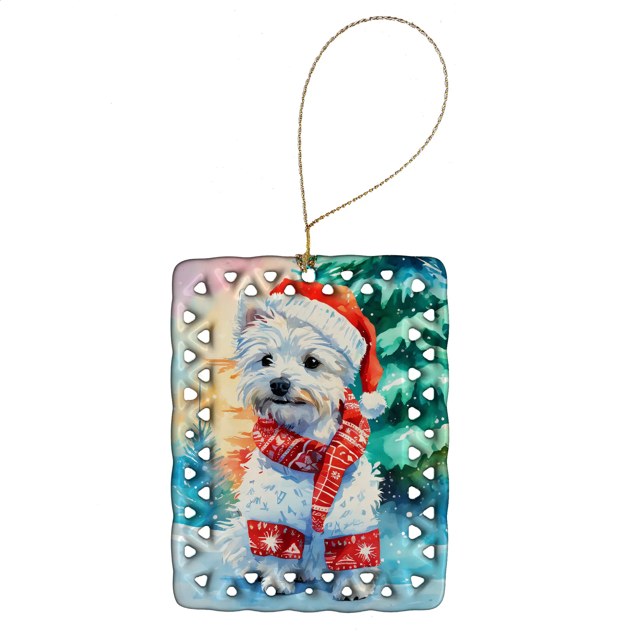 Christmas Sweaters Porcelain Ornament