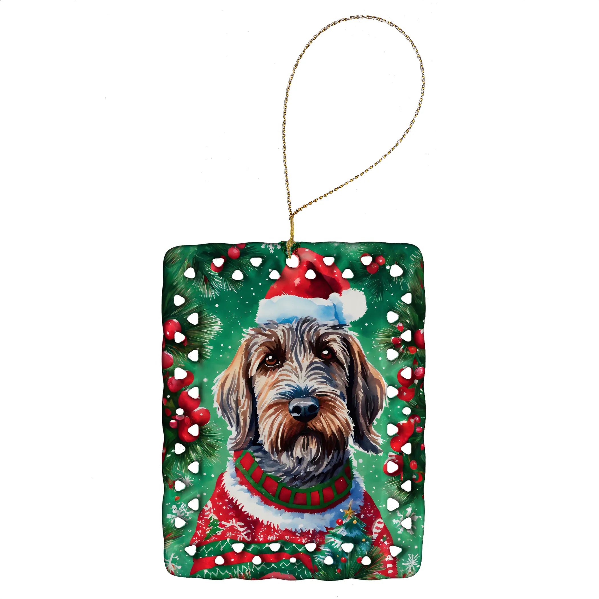 Christmas Sweaters Porcelain Ornament