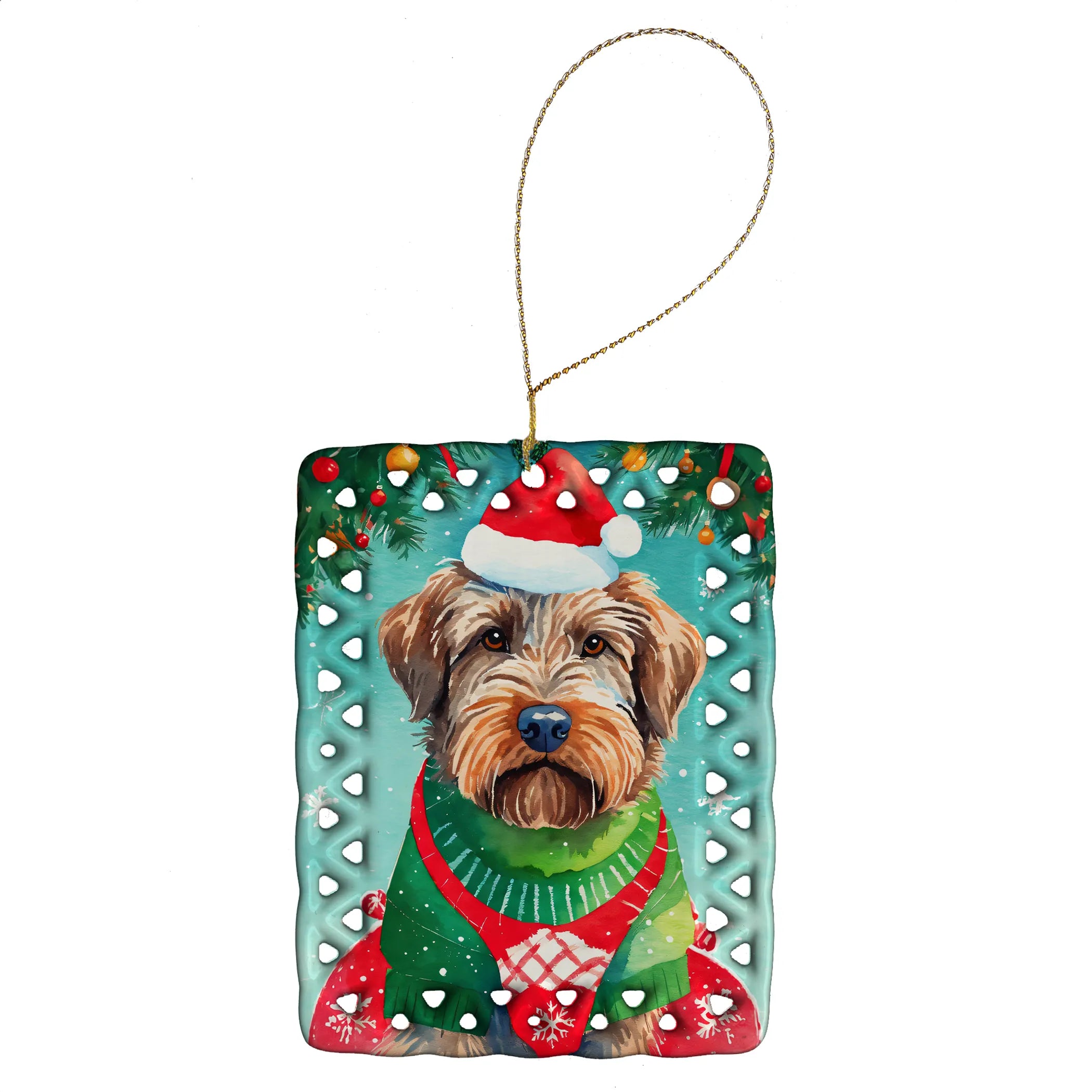 Christmas Sweaters Porcelain Ornament