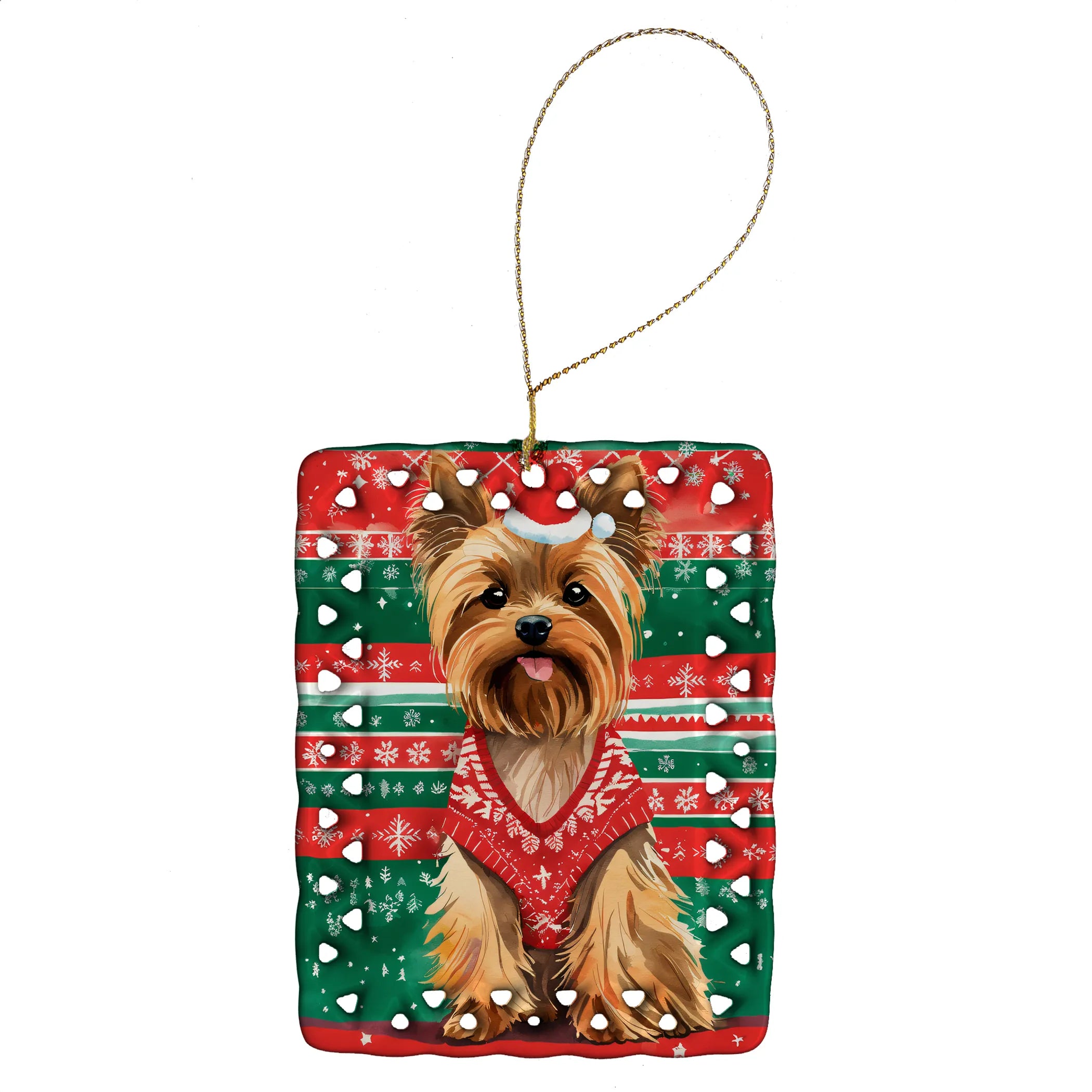 Christmas Sweaters Porcelain Ornament