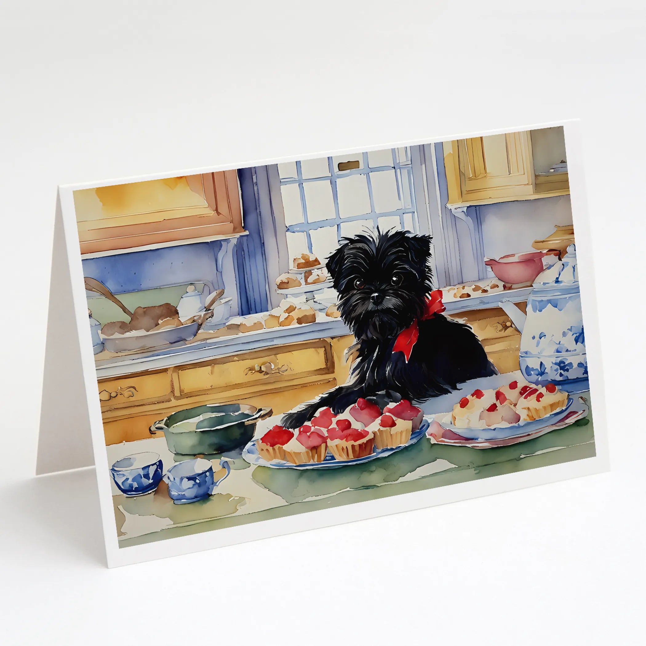 Christmas Cookies Greeting Cards  - Size: 5X7 | Pack Of: 8 | Collection name: Christmas cookies