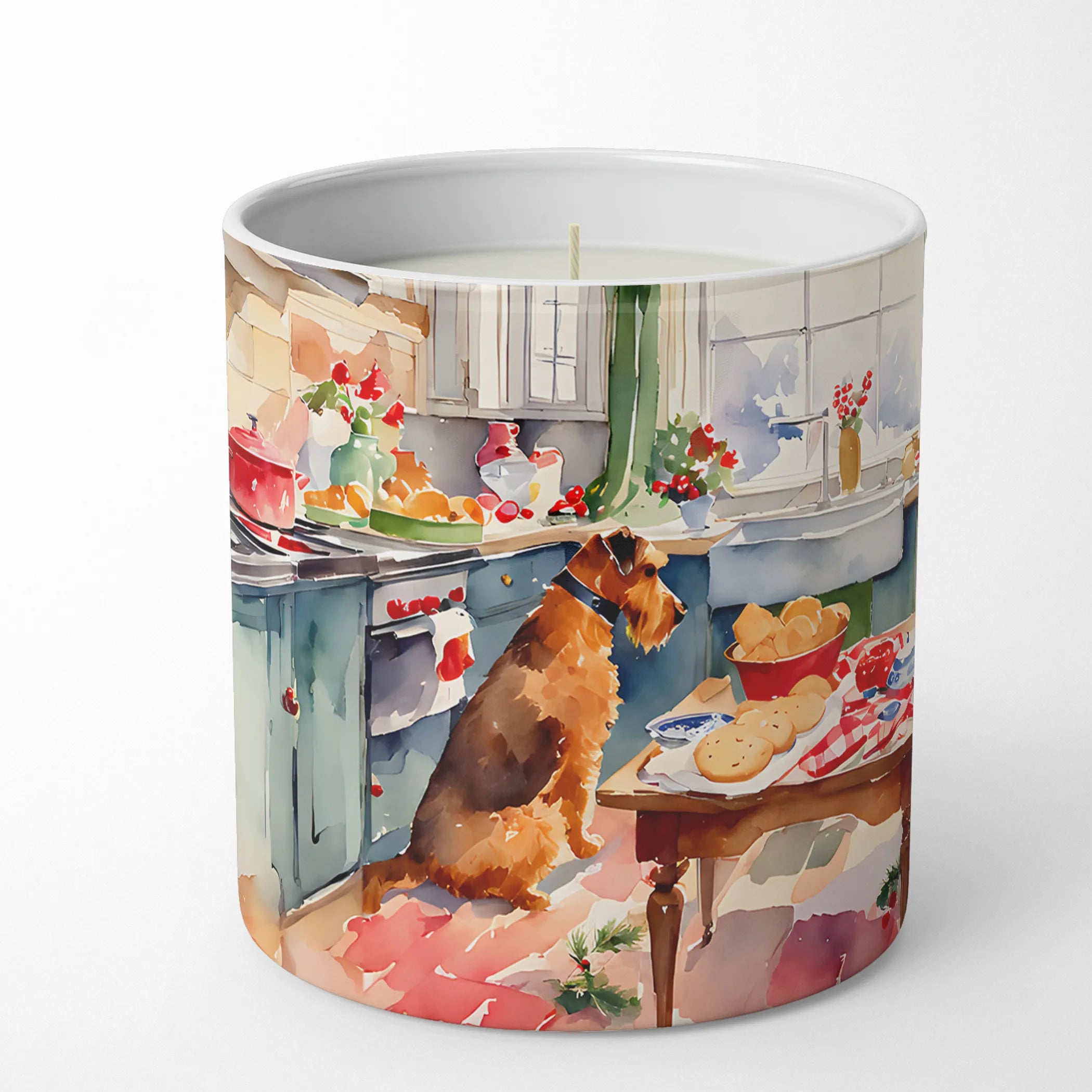 Christmas Cookies Decorative Soy Candle - Size: 10 OZ | Pack Of: 1 | Collection name: Christmas cookies