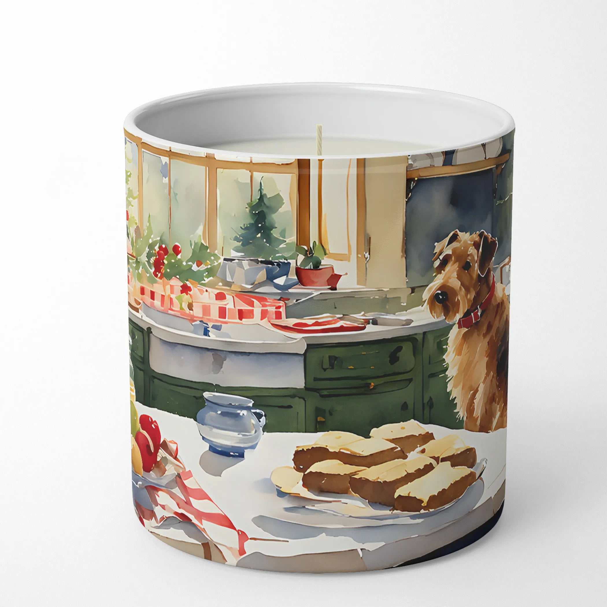 Christmas Cookies Decorative Soy Candle - Size: 10 OZ | Pack Of: 1 | Collection name: Christmas cookies