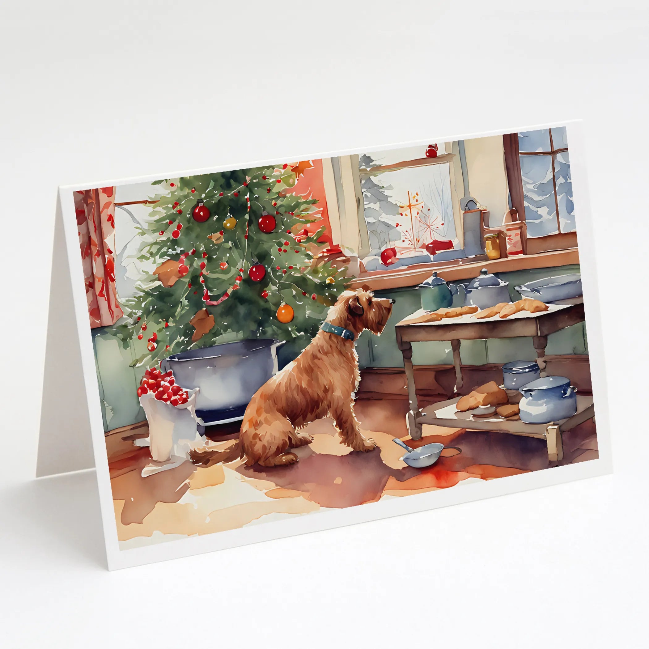 Christmas Cookies Greeting Cards  - Size: 5X7 | Pack Of: 8 | Collection name: Christmas cookies