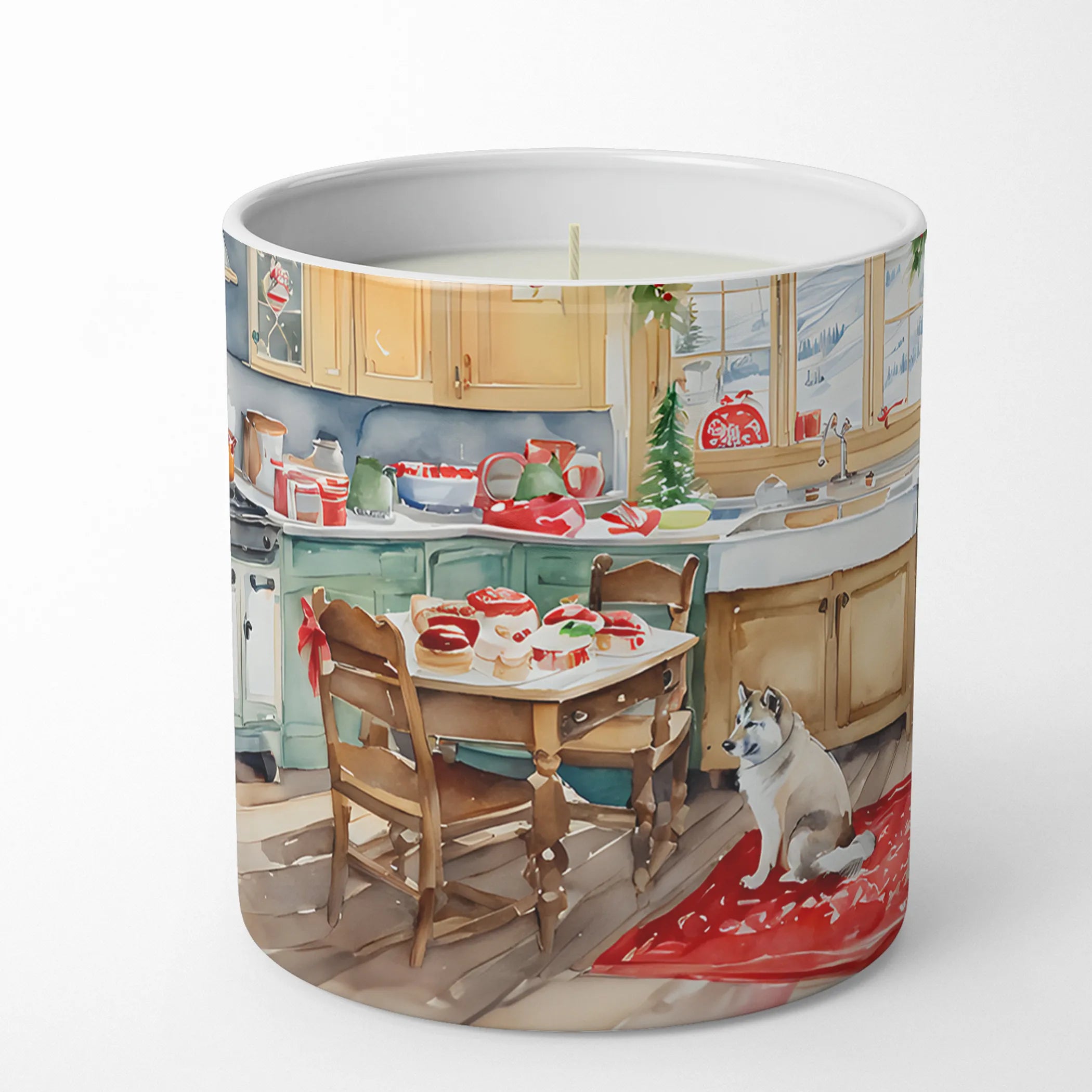 Christmas Cookies Decorative Soy Candle - Size: 10 OZ | Pack Of: 1 | Collection name: Christmas cookies