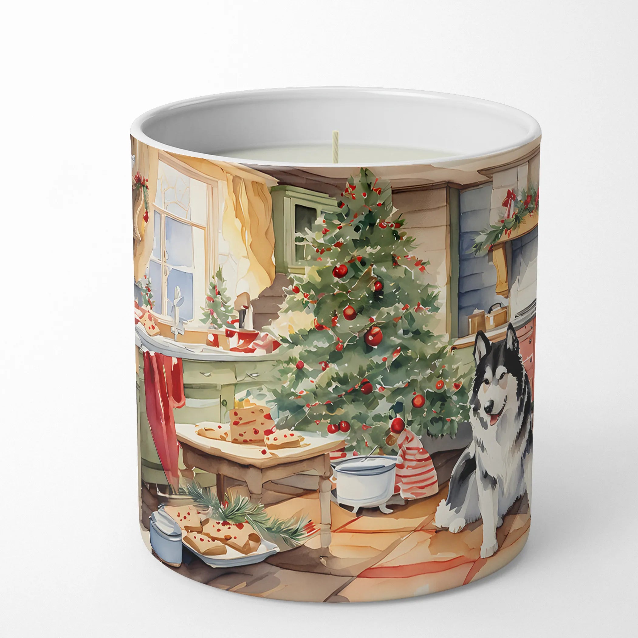 Christmas Cookies Decorative Soy Candle - Size: 10 OZ | Pack Of: 1 | Collection name: Christmas cookies