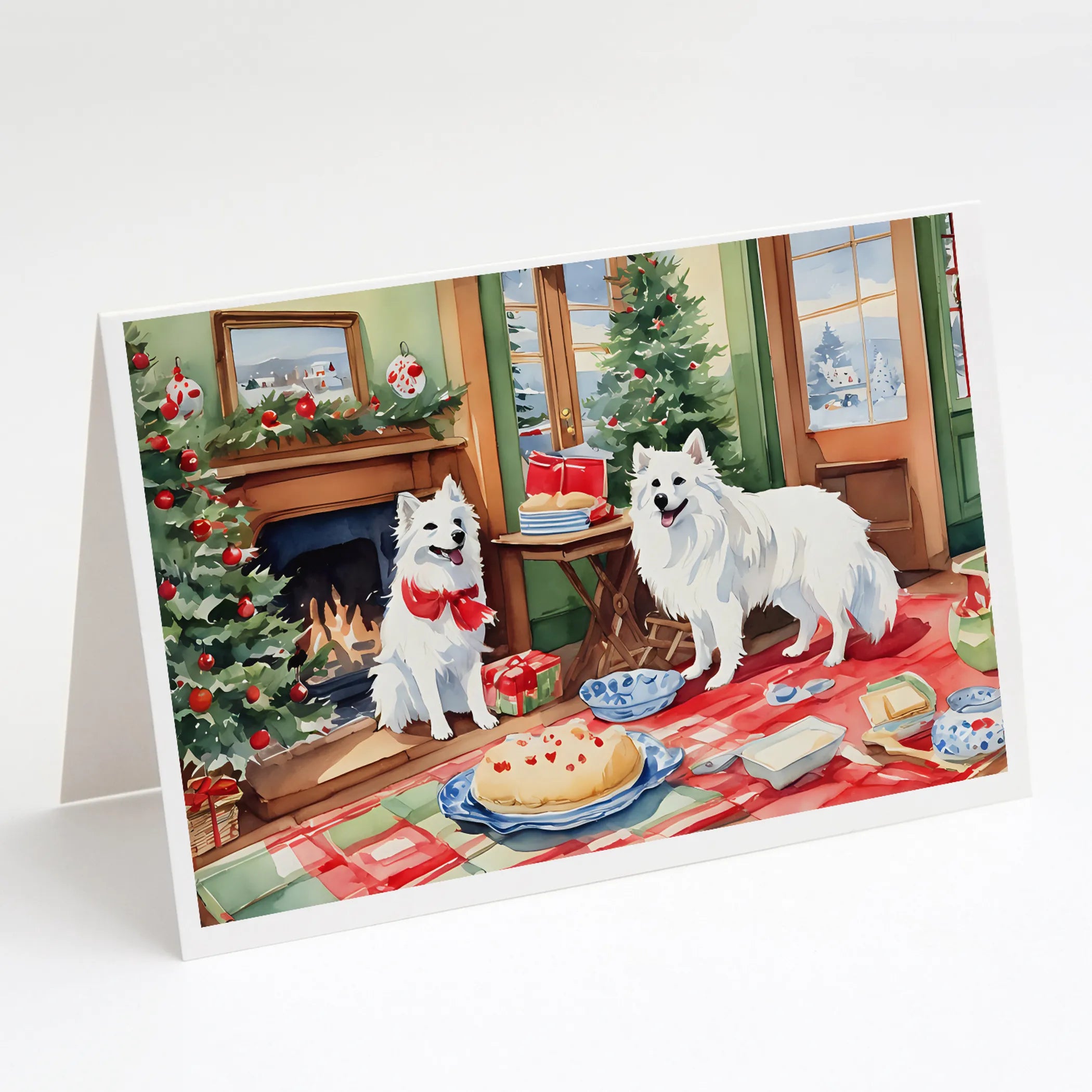 Christmas Cookies Greeting Cards  - Size: 5X7 | Pack Of: 8 | Collection name: Christmas cookies
