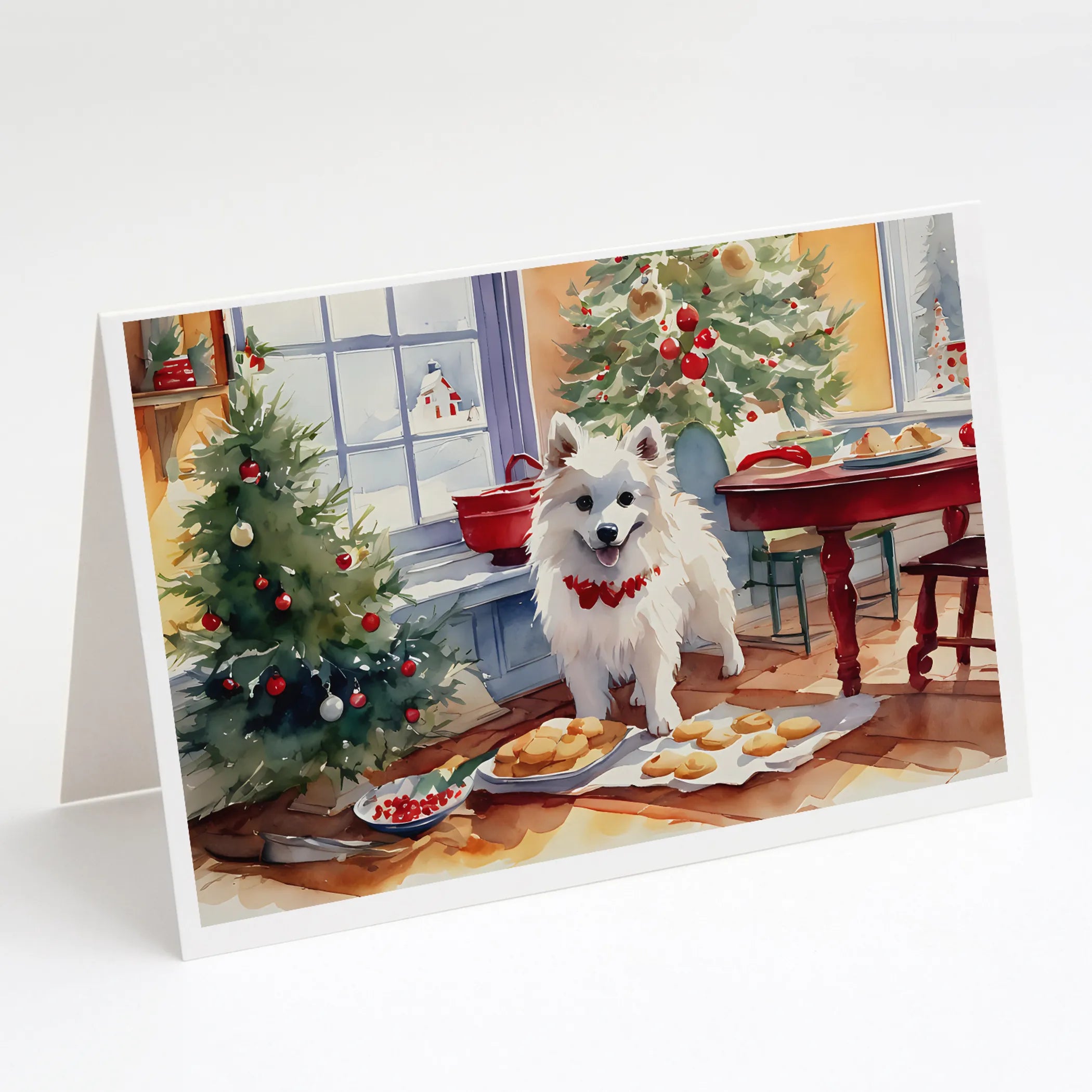 Christmas Cookies Greeting Cards  - Size: 5X7 | Pack Of: 8 | Collection name: Christmas cookies