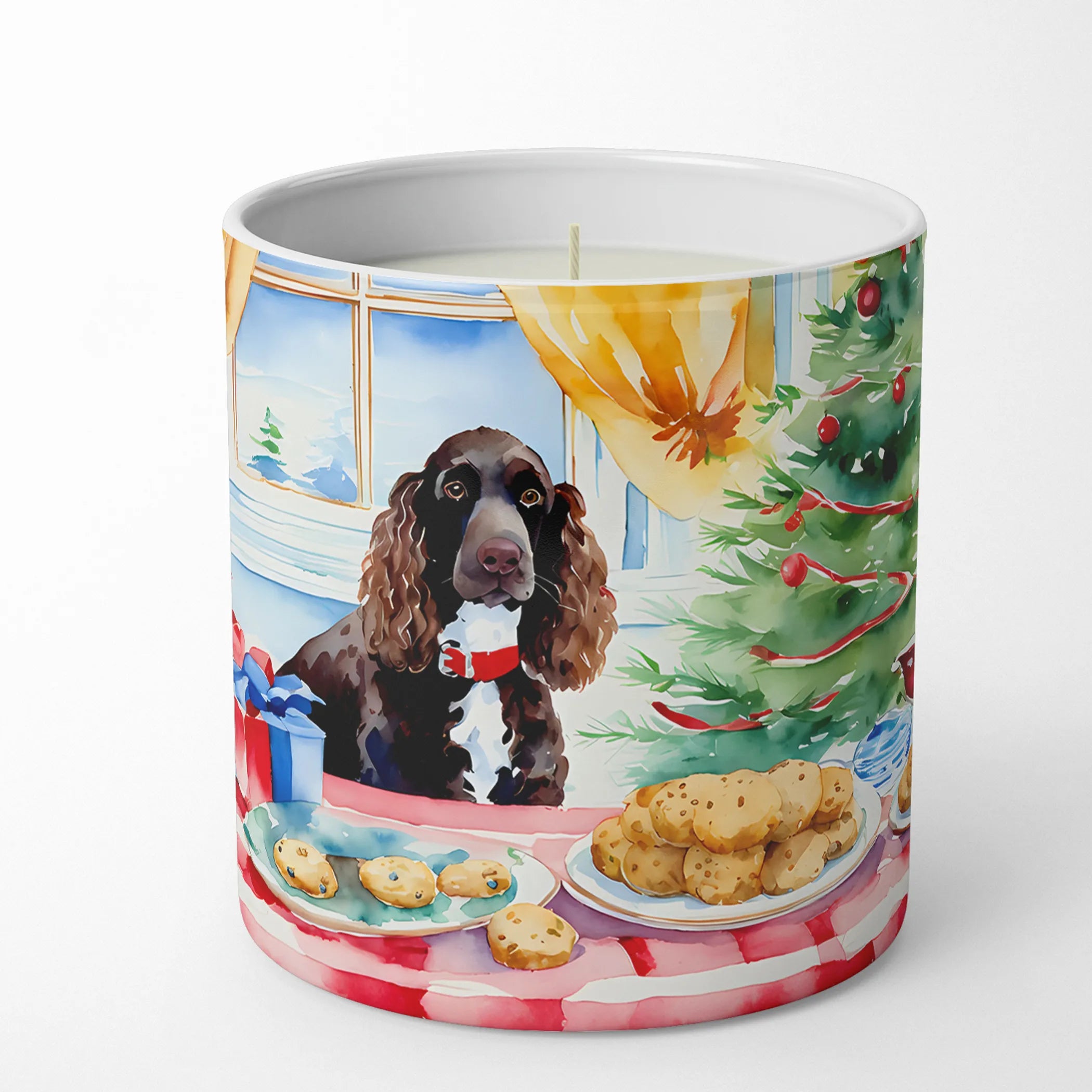 Christmas Cookies Decorative Soy Candle - Size: 10 OZ | Pack Of: 1 | Collection name: Christmas cookies