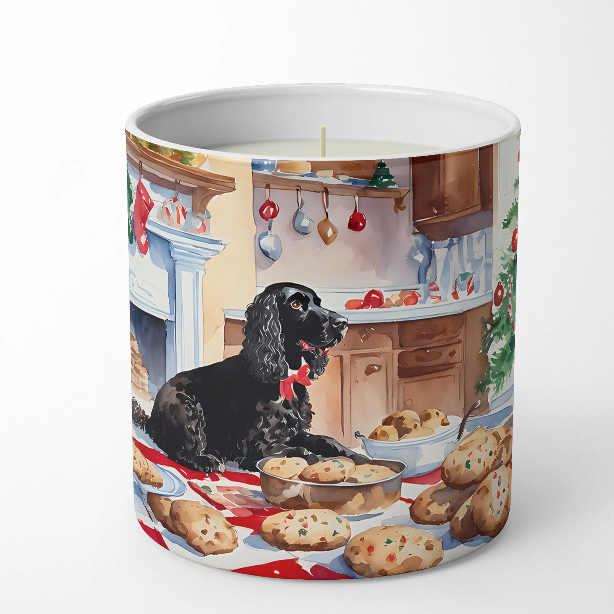Christmas Cookies Decorative Soy Candle - Size: 10 OZ | Pack Of: 1 | Collection name: Christmas cookies