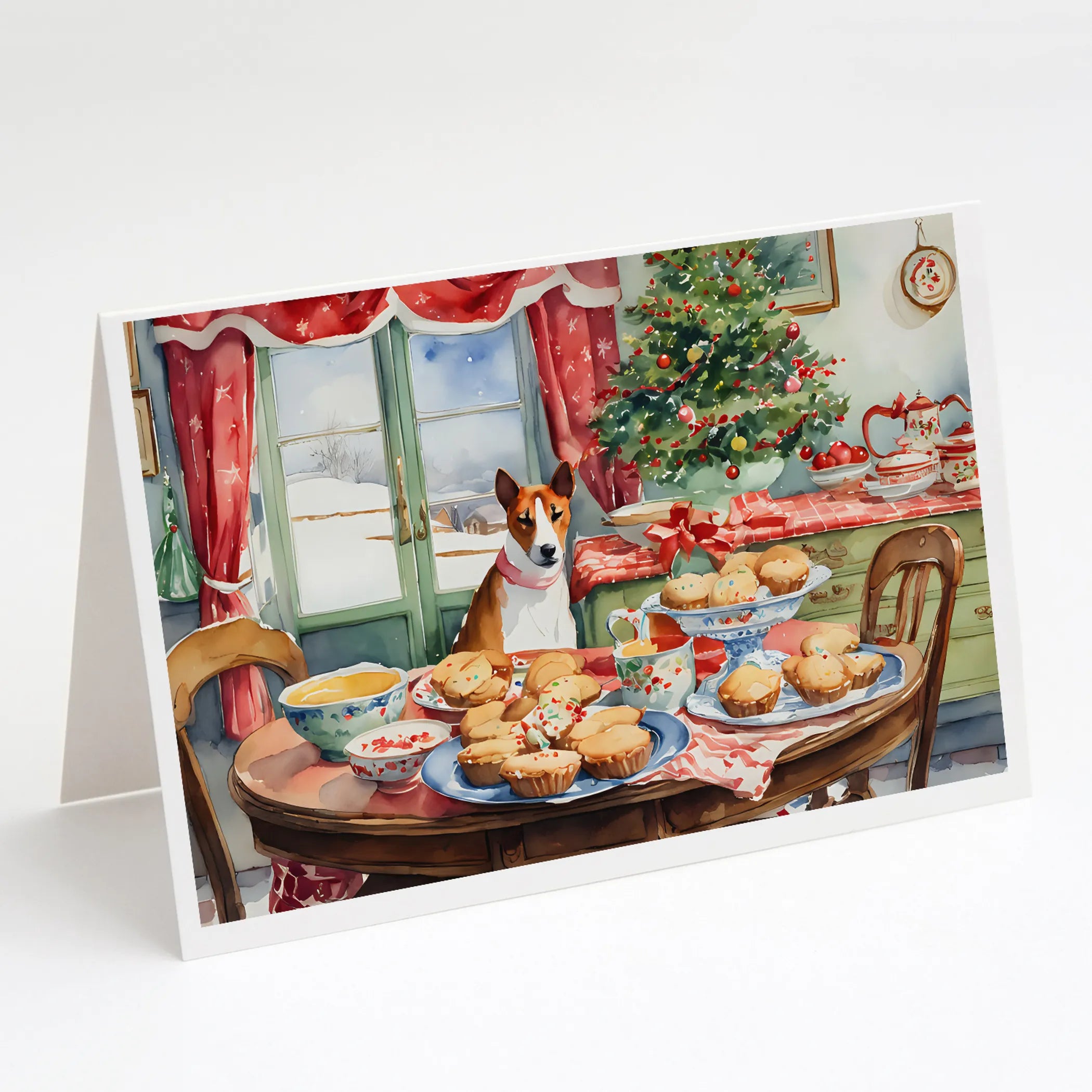 Christmas Cookies Greeting Cards  - Size: 5X7 | Pack Of: 8 | Collection name: Christmas cookies