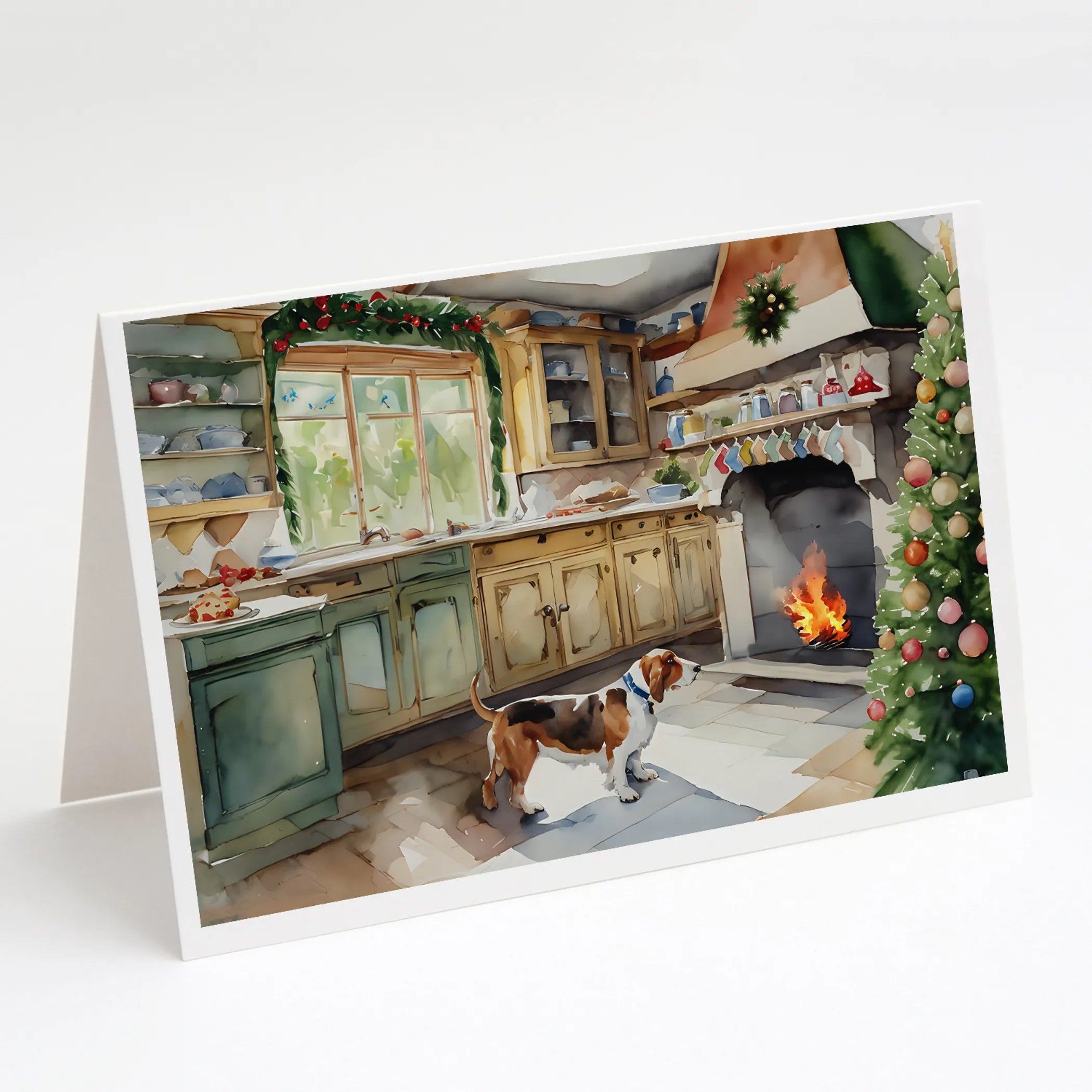Christmas Cookies Greeting Cards  - Size: 5X7 | Pack Of: 8 | Collection name: Christmas cookies