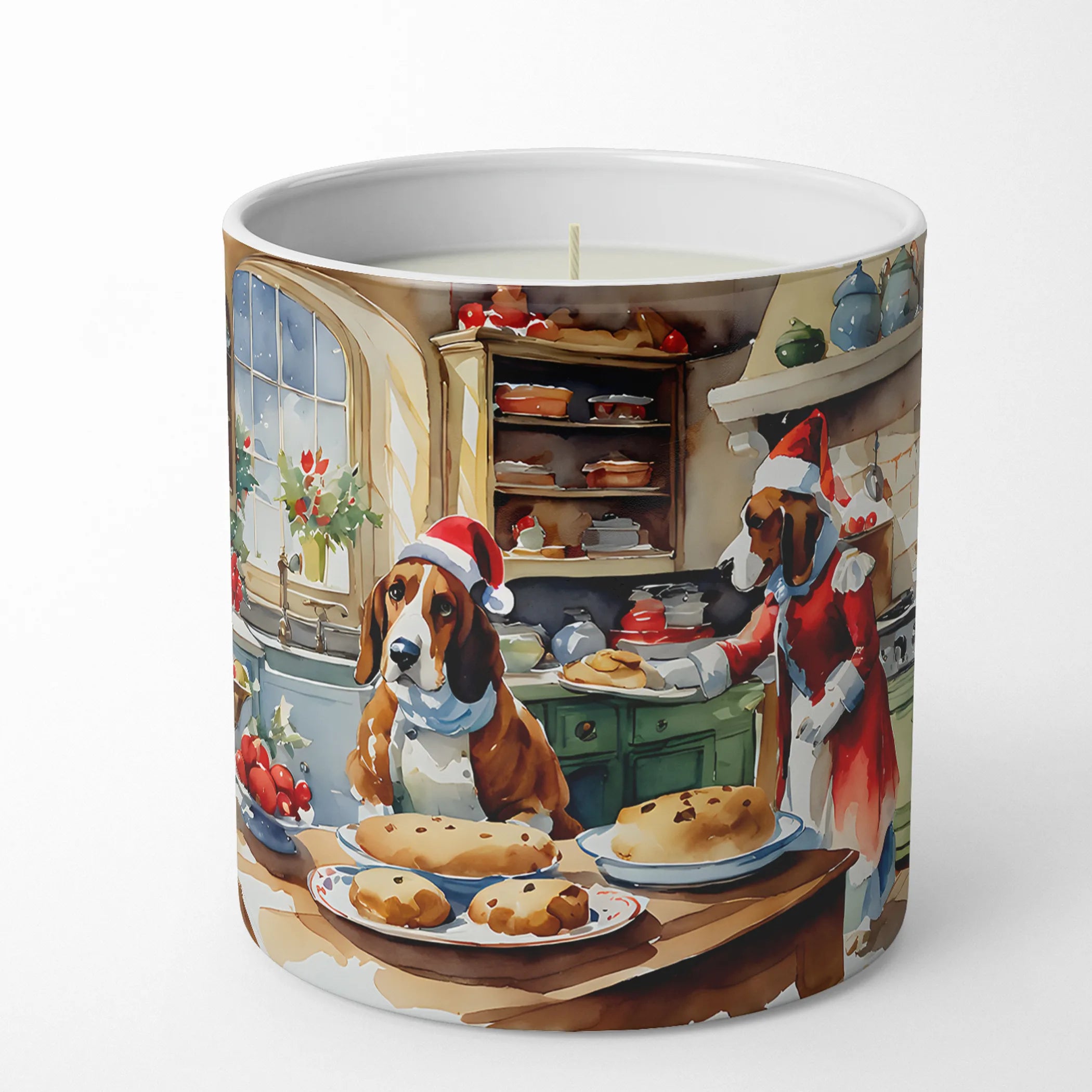 Christmas Cookies Decorative Soy Candle - Size: 10 OZ | Pack Of: 1 | Collection name: Christmas cookies