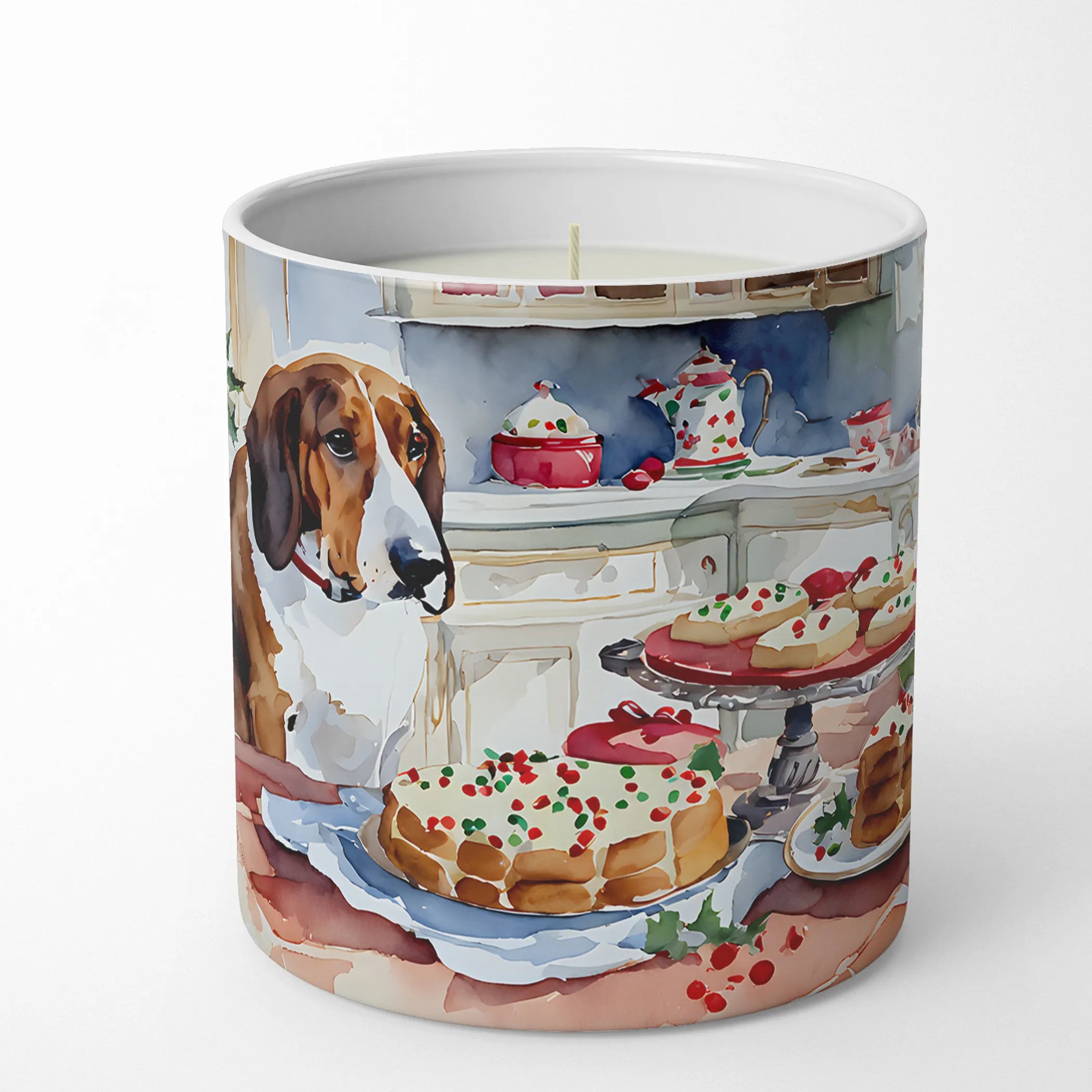 Christmas Cookies Decorative Soy Candle - Size: 10 OZ | Pack Of: 1 | Collection name: Christmas cookies