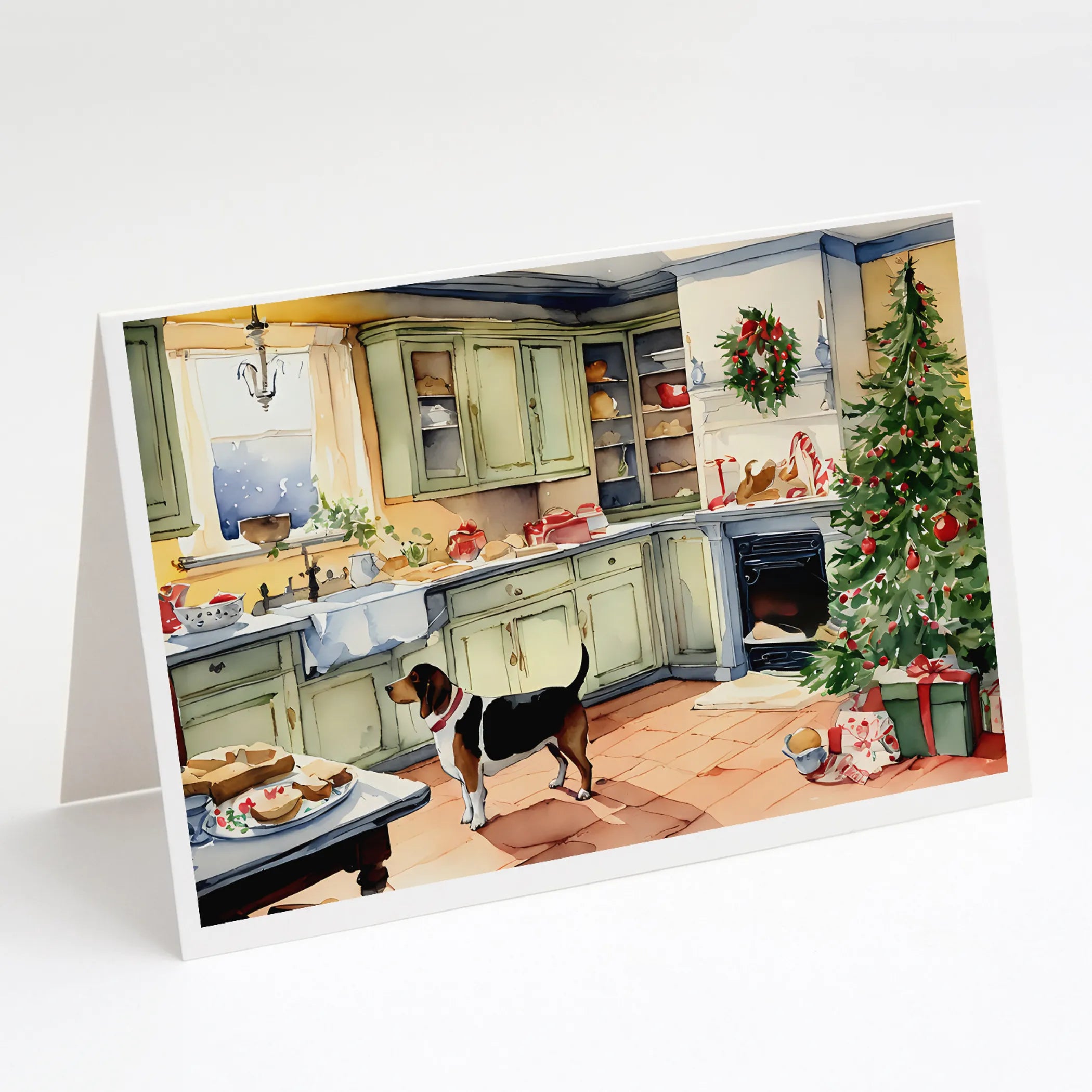 Christmas Cookies Greeting Cards  - Size: 5X7 | Pack Of: 8 | Collection name: Christmas cookies