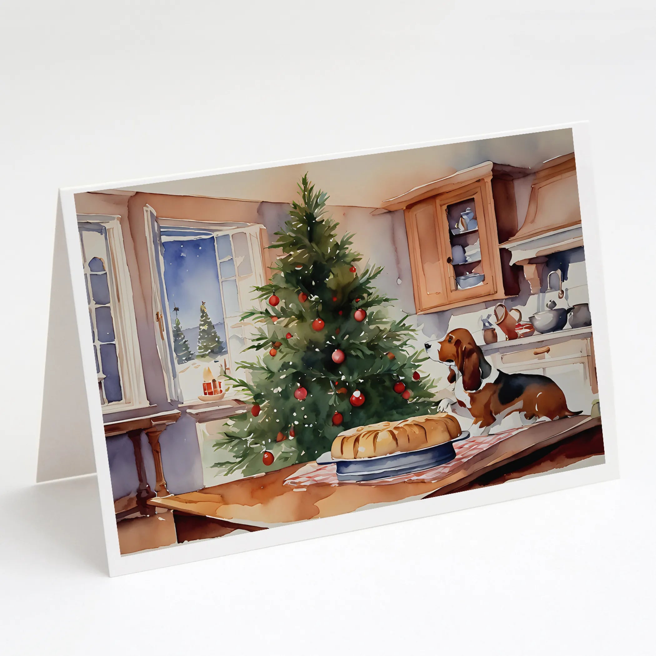 Christmas Cookies Greeting Cards  - Size: 5X7 | Pack Of: 8 | Collection name: Christmas cookies