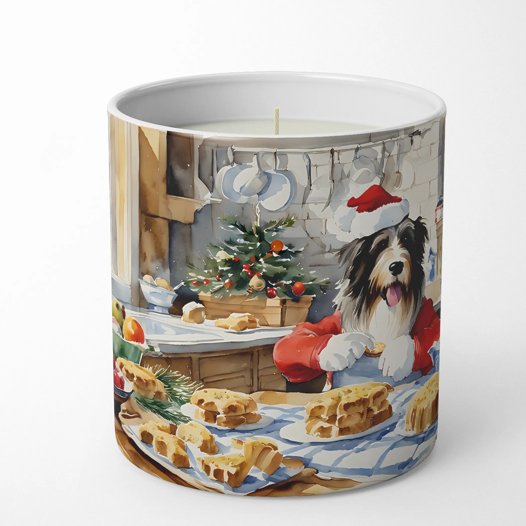 Christmas Cookies Decorative Soy Candle - Size: 10 OZ | Pack Of: 1 | Collection name: Christmas cookies