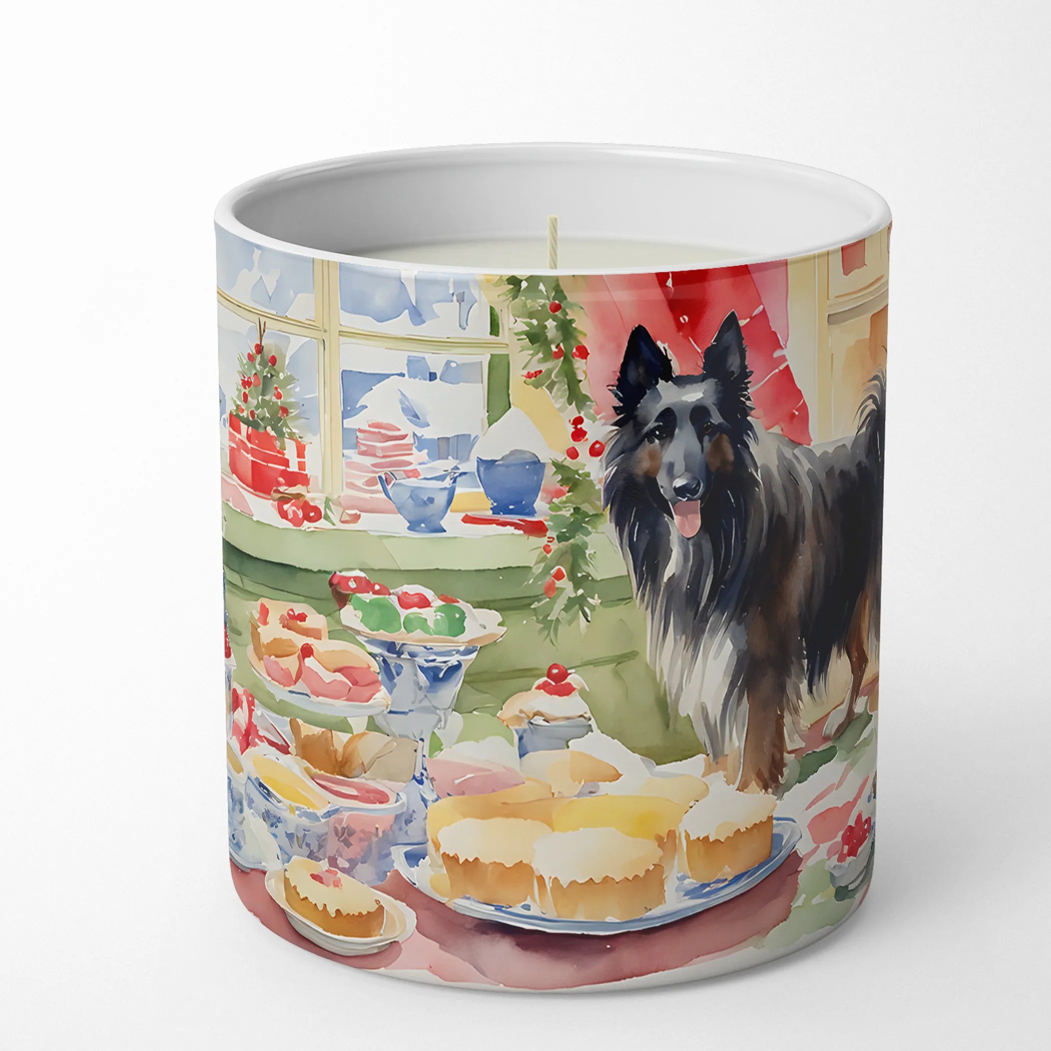 Christmas Cookies Decorative Soy Candle - Size: 10 OZ | Pack Of: 1 | Collection name: Christmas cookies