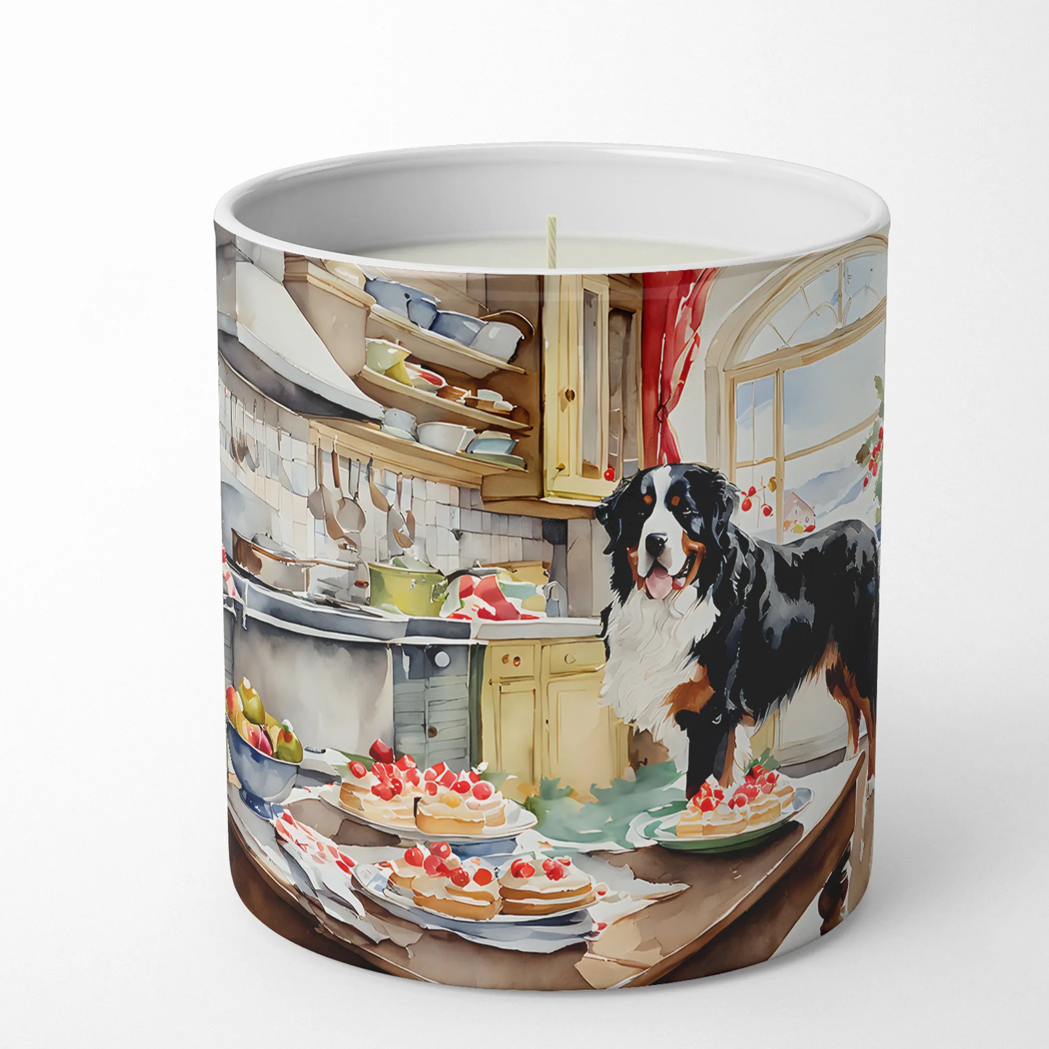 Christmas Cookies Decorative Soy Candle - Size: 10 OZ | Pack Of: 1 | Collection name: Christmas cookies